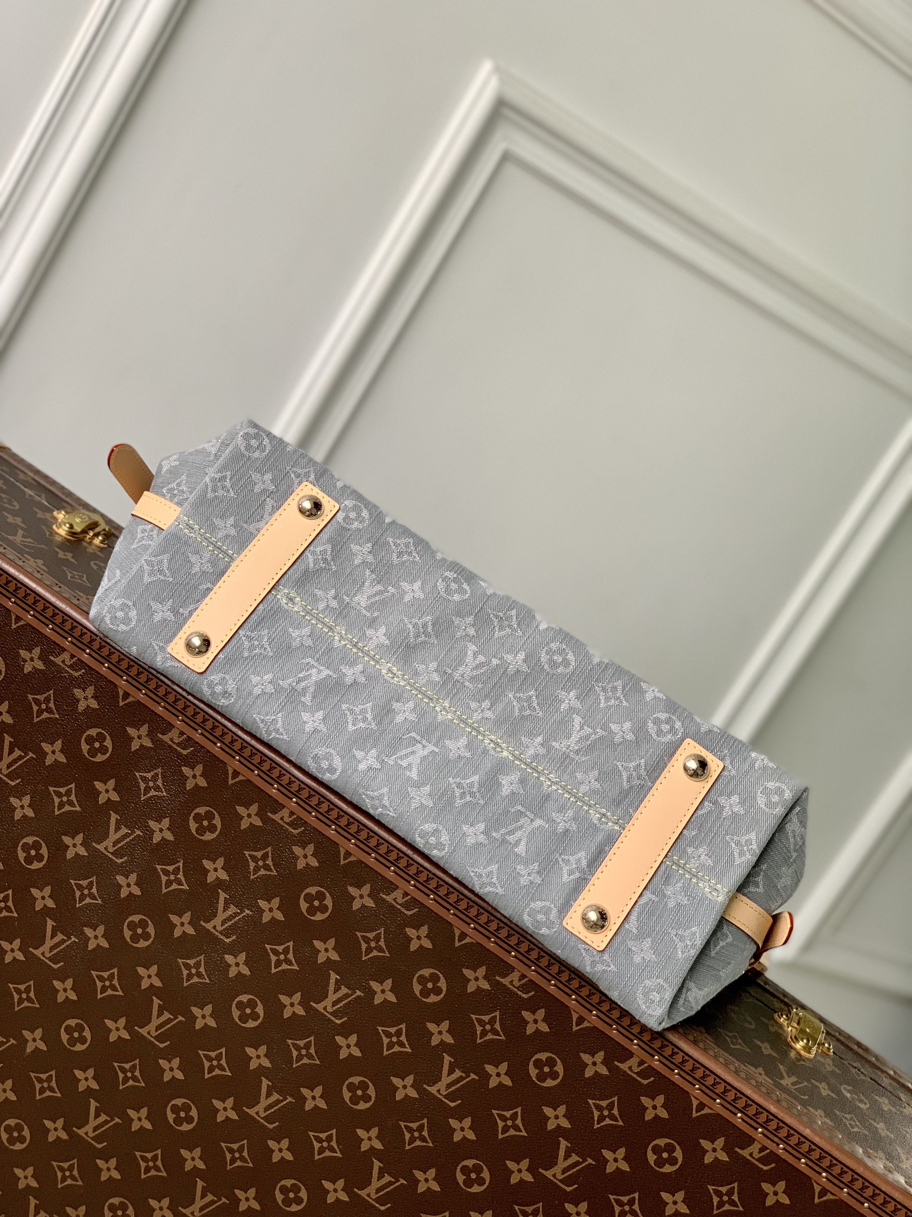 Louis Vuitton LV Monogram Denim Handbag
