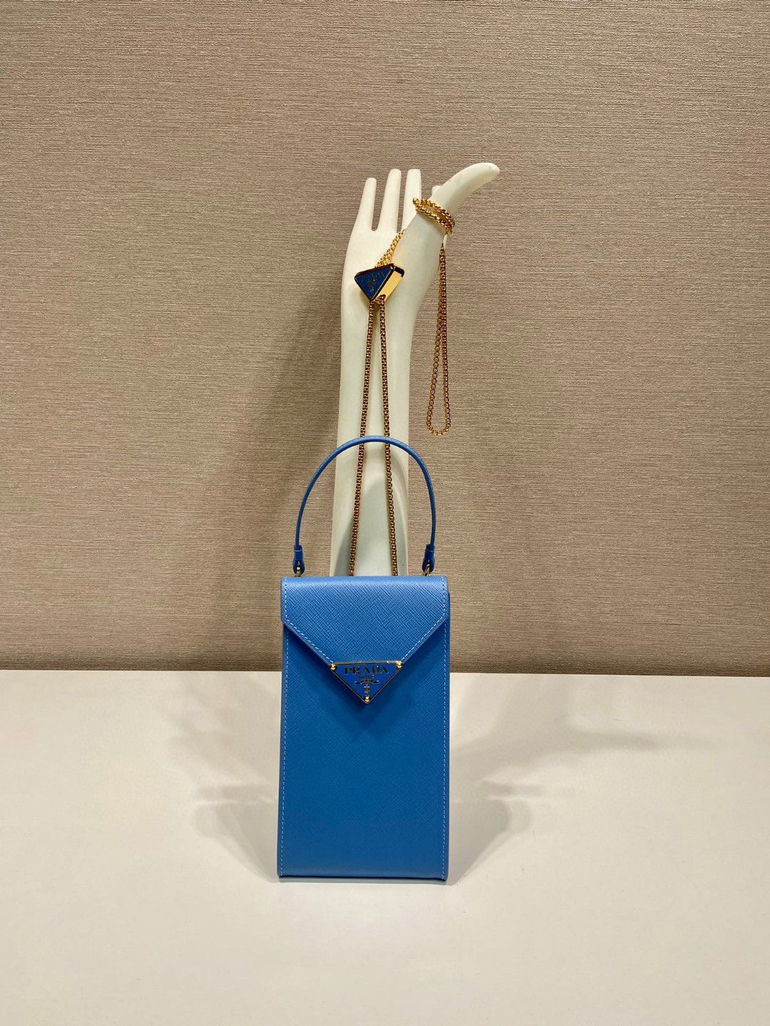 Prada Chain Card Holder