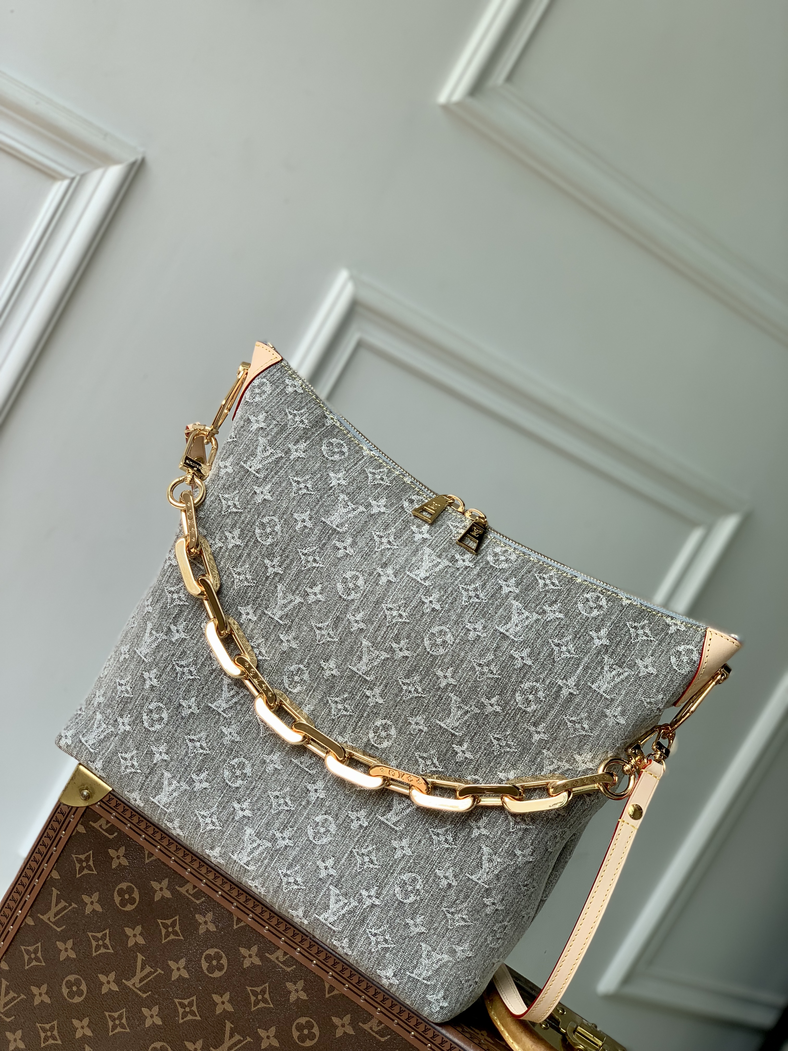 Louis Vuitton LV Coussin Hobo MM Chain Bag