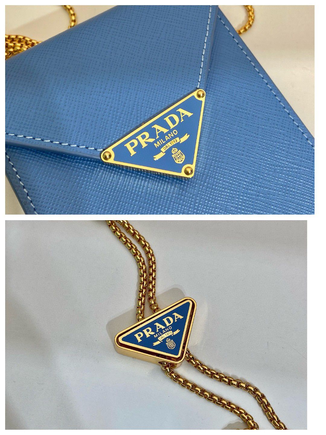 Prada Chain Card Holder