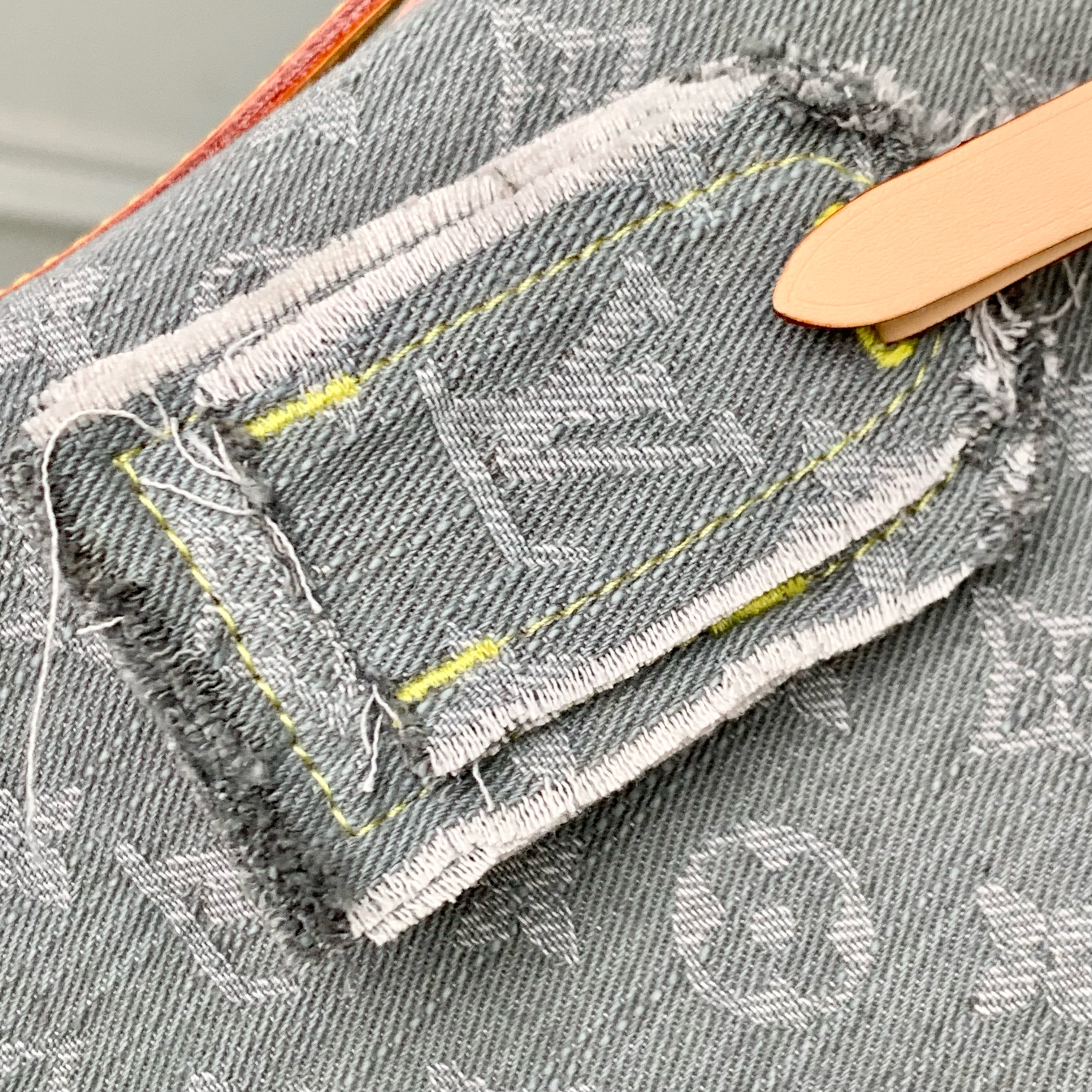 Louis Vuitton LV Monogram Denim Handbag