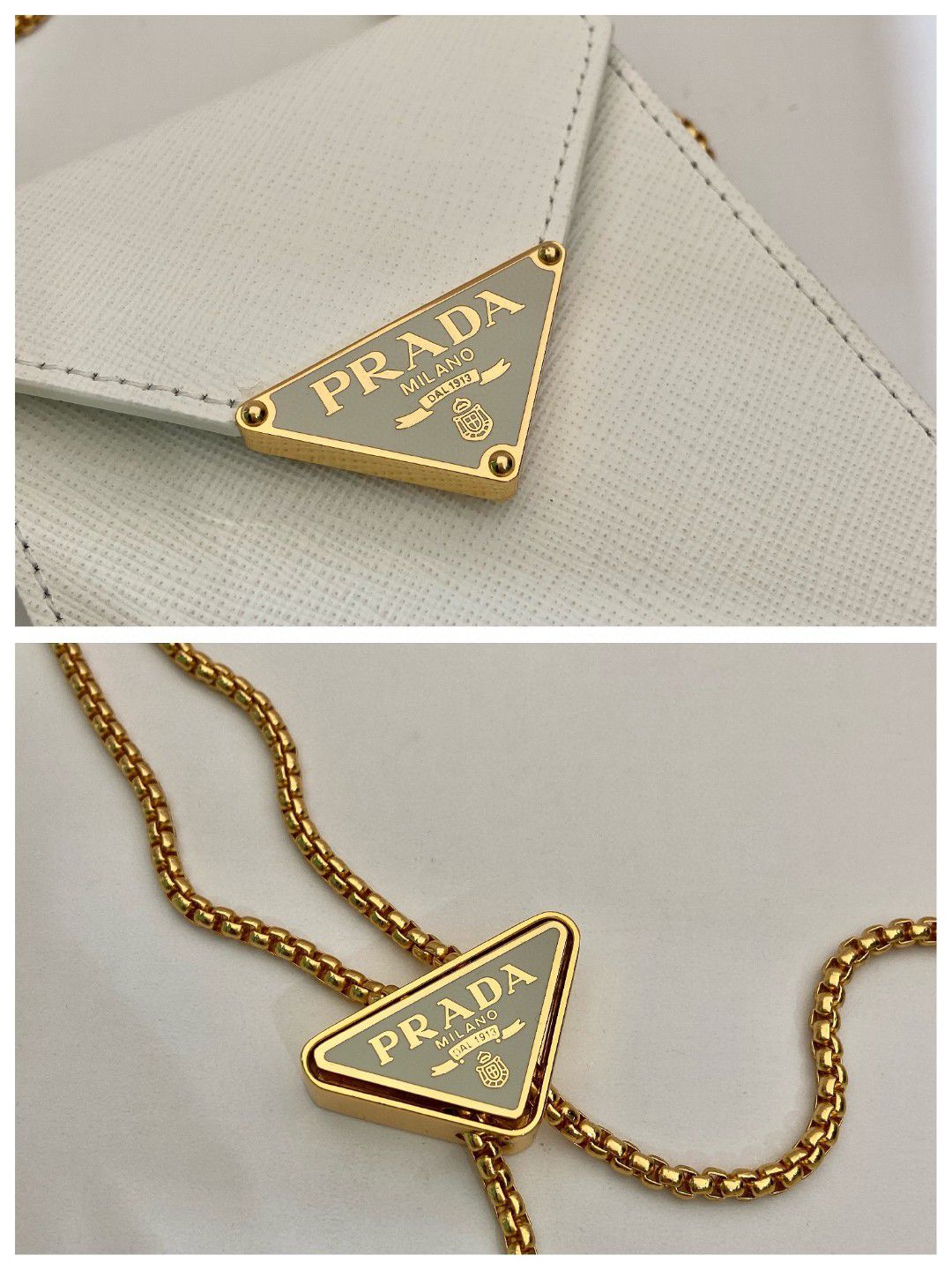 Prada Chain Card Holder