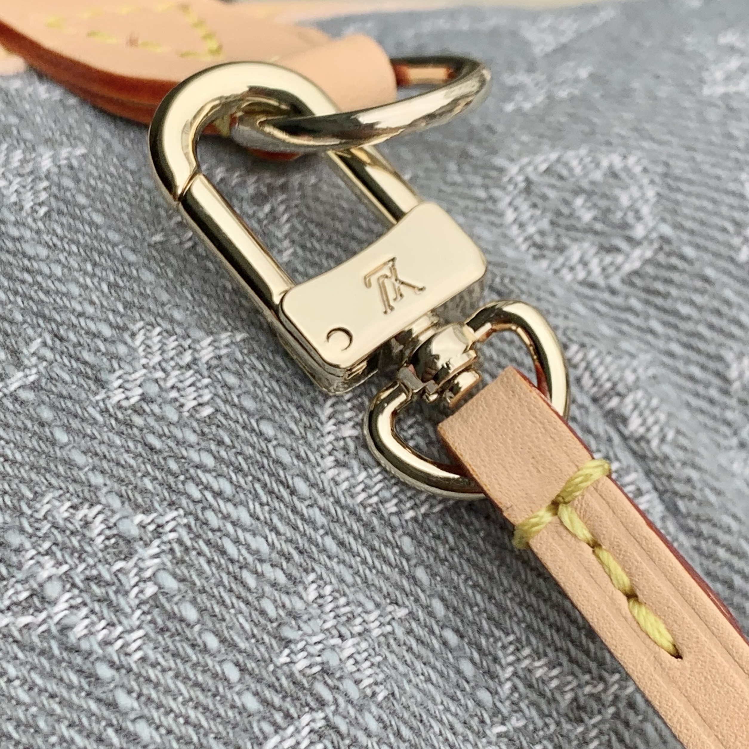 Louis Vuitton LV Monogram Denim Handbag