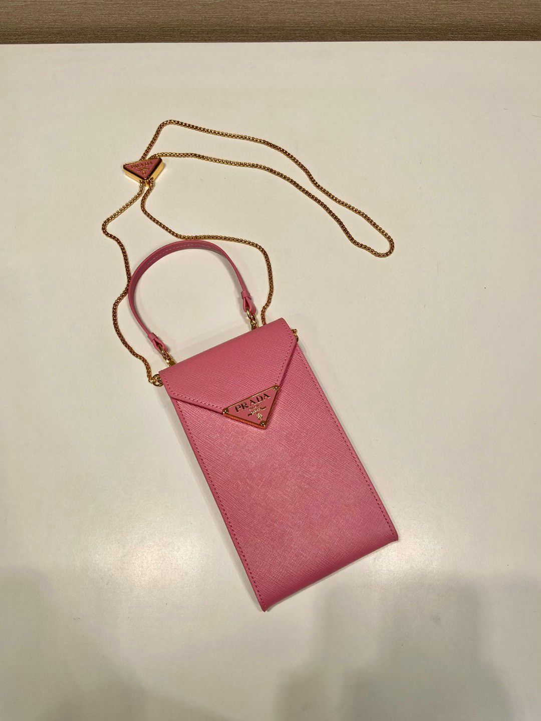 Prada Chain Card Holder