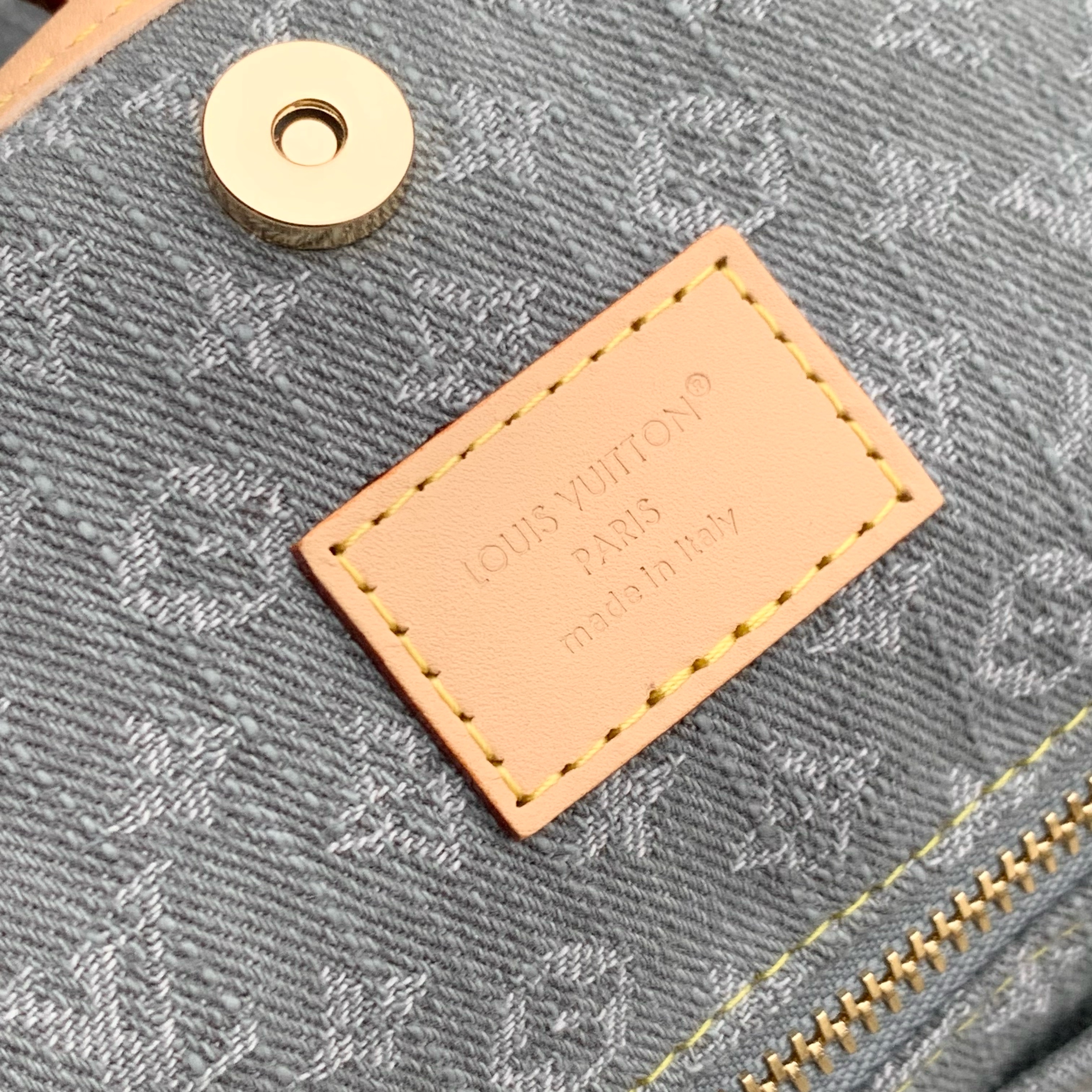 Louis Vuitton LV Monogram Denim Handbag