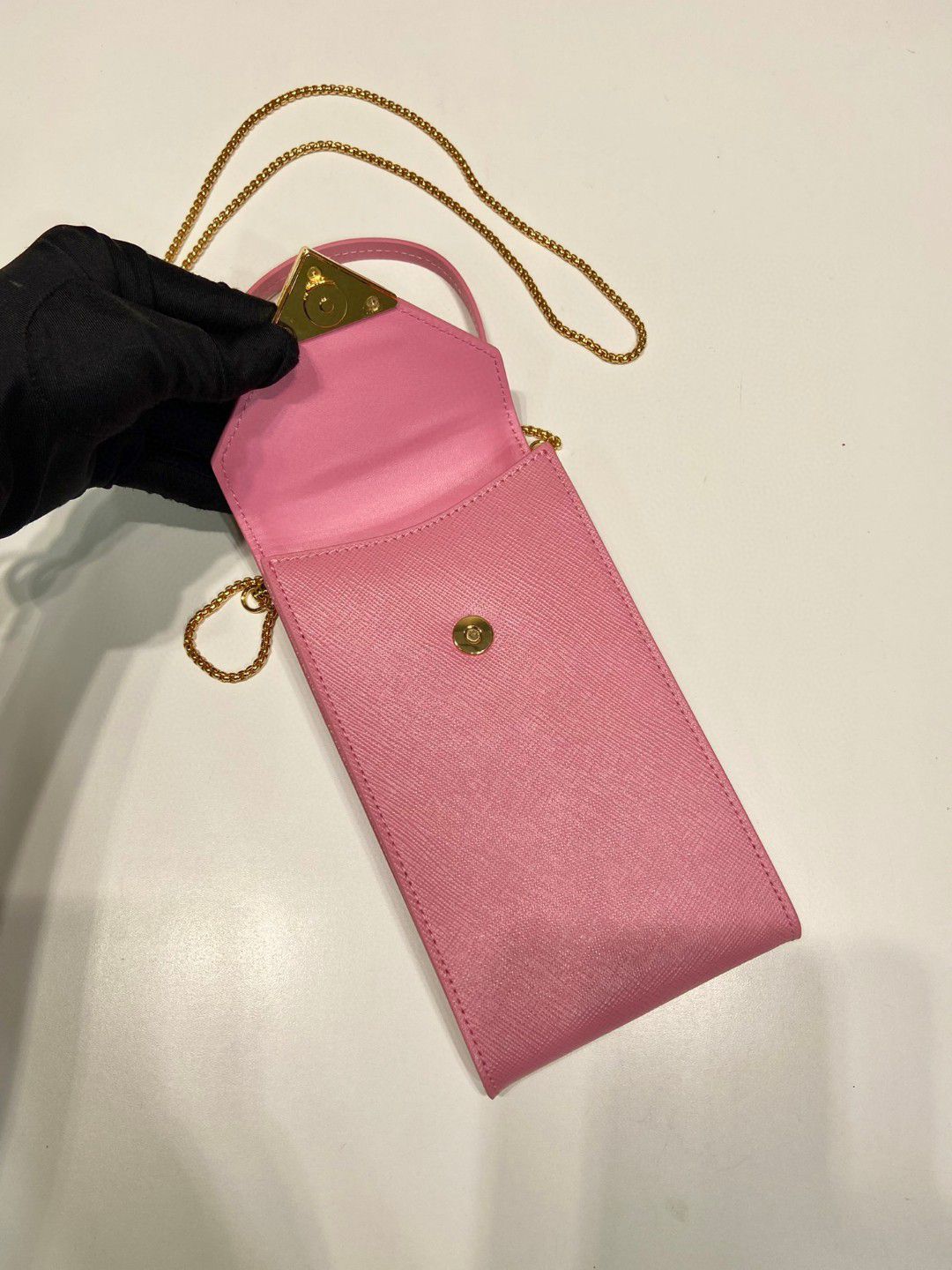 Prada Chain Card Holder