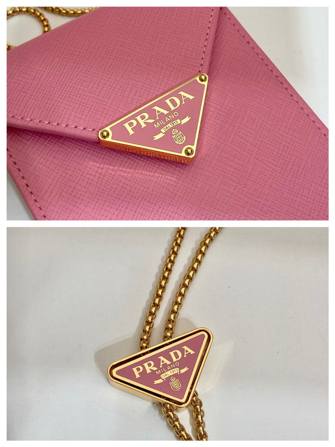 Prada Chain Card Holder