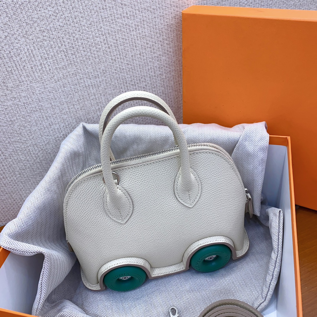 Hermès Mini Epsom Leather Rolling Bag