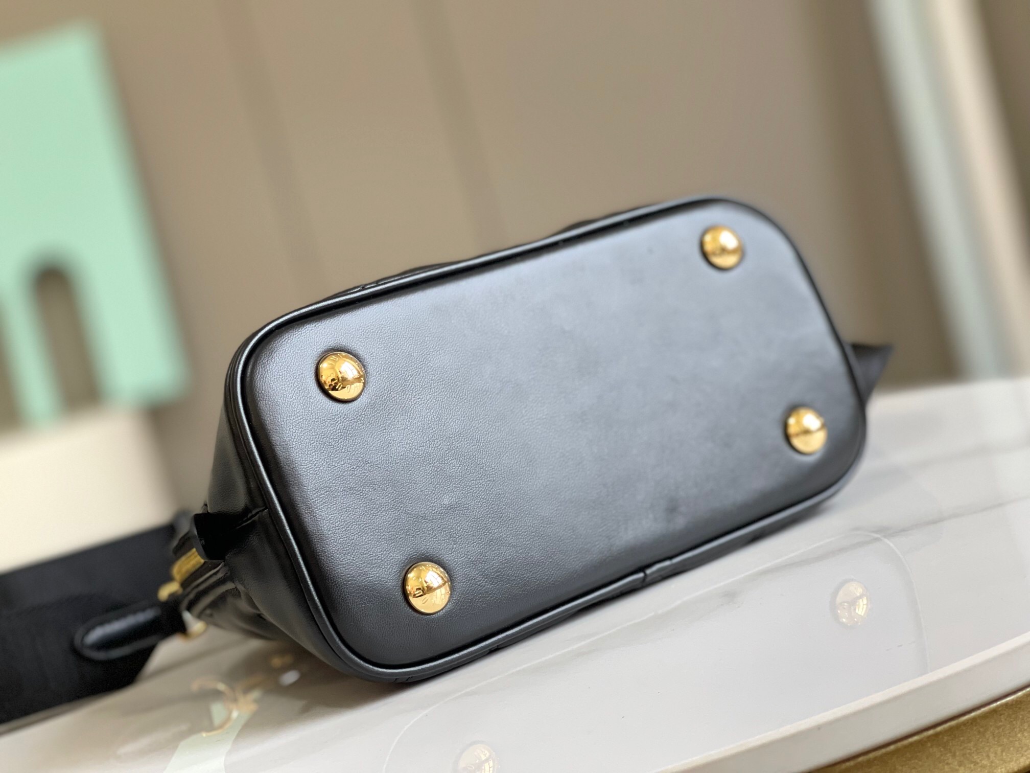 Louis Vuitton LV Alma BB Calfskin Handbag