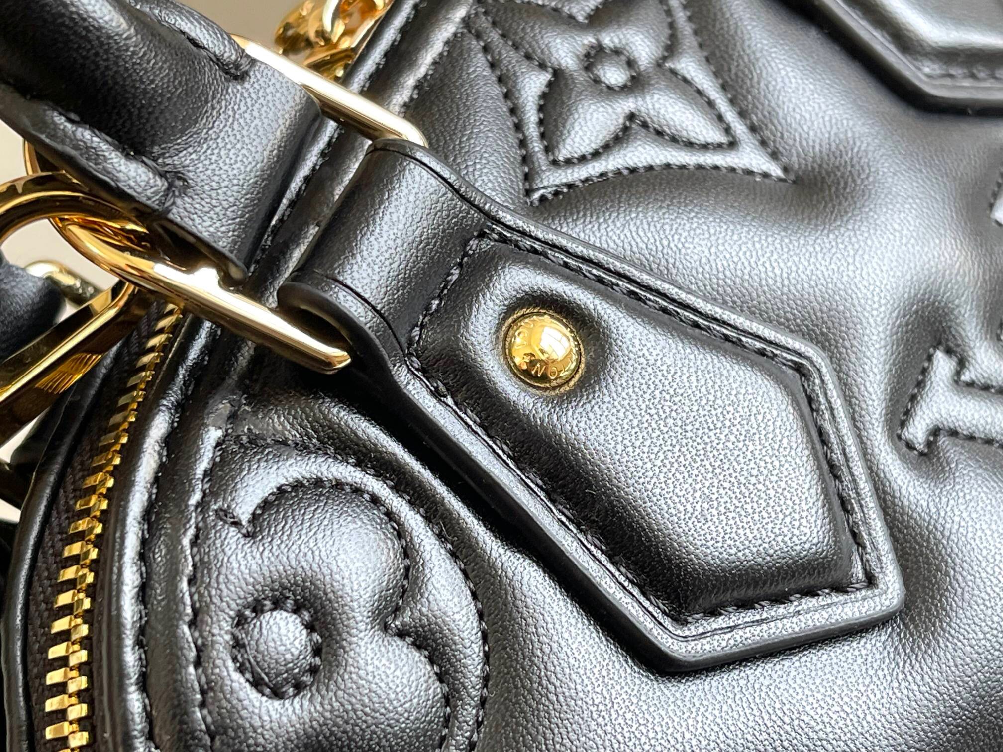 Louis Vuitton LV Alma BB Calfskin Handbag