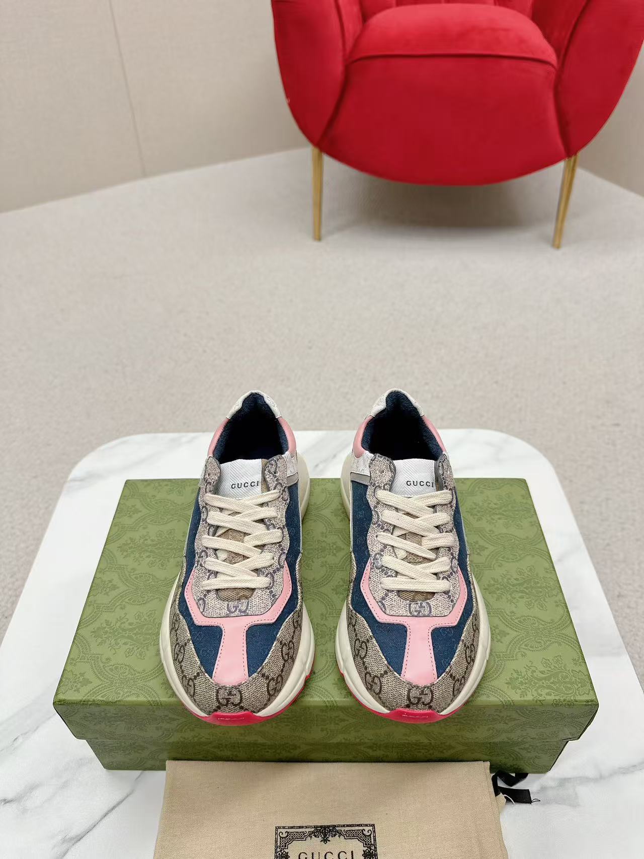 Gucci Luxurious Sneakers.
