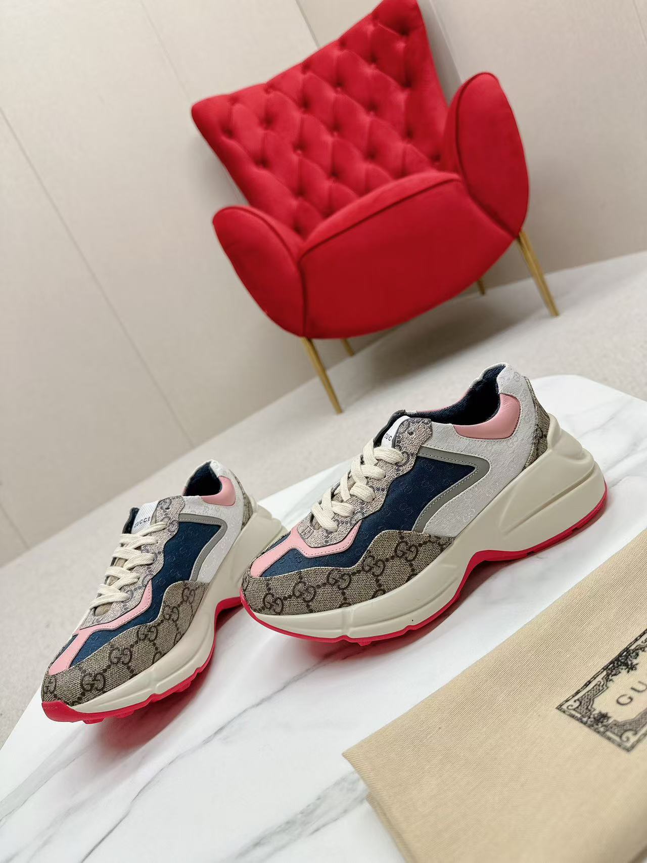 Gucci Luxurious Sneakers.