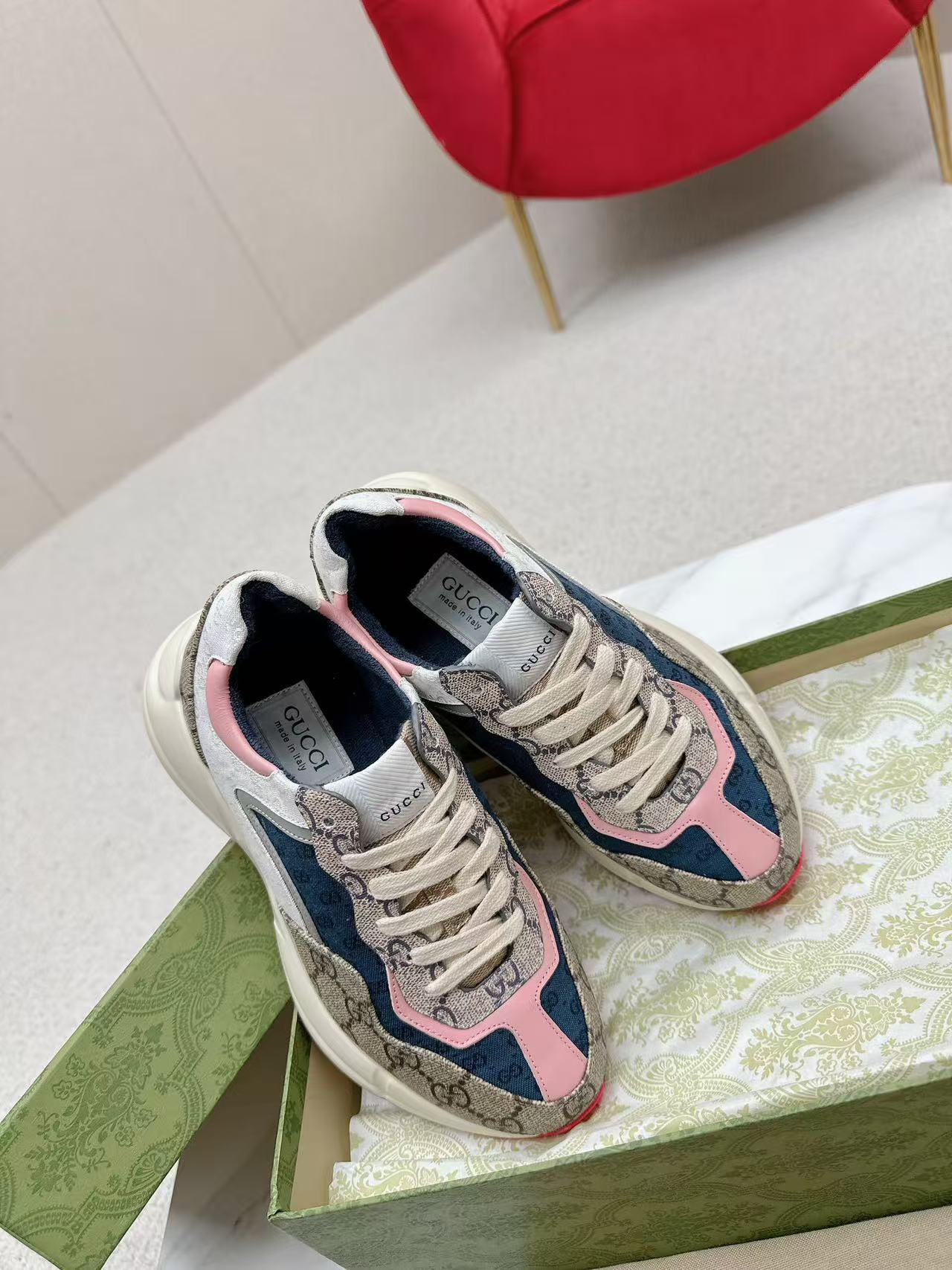 Gucci Luxurious Sneakers.