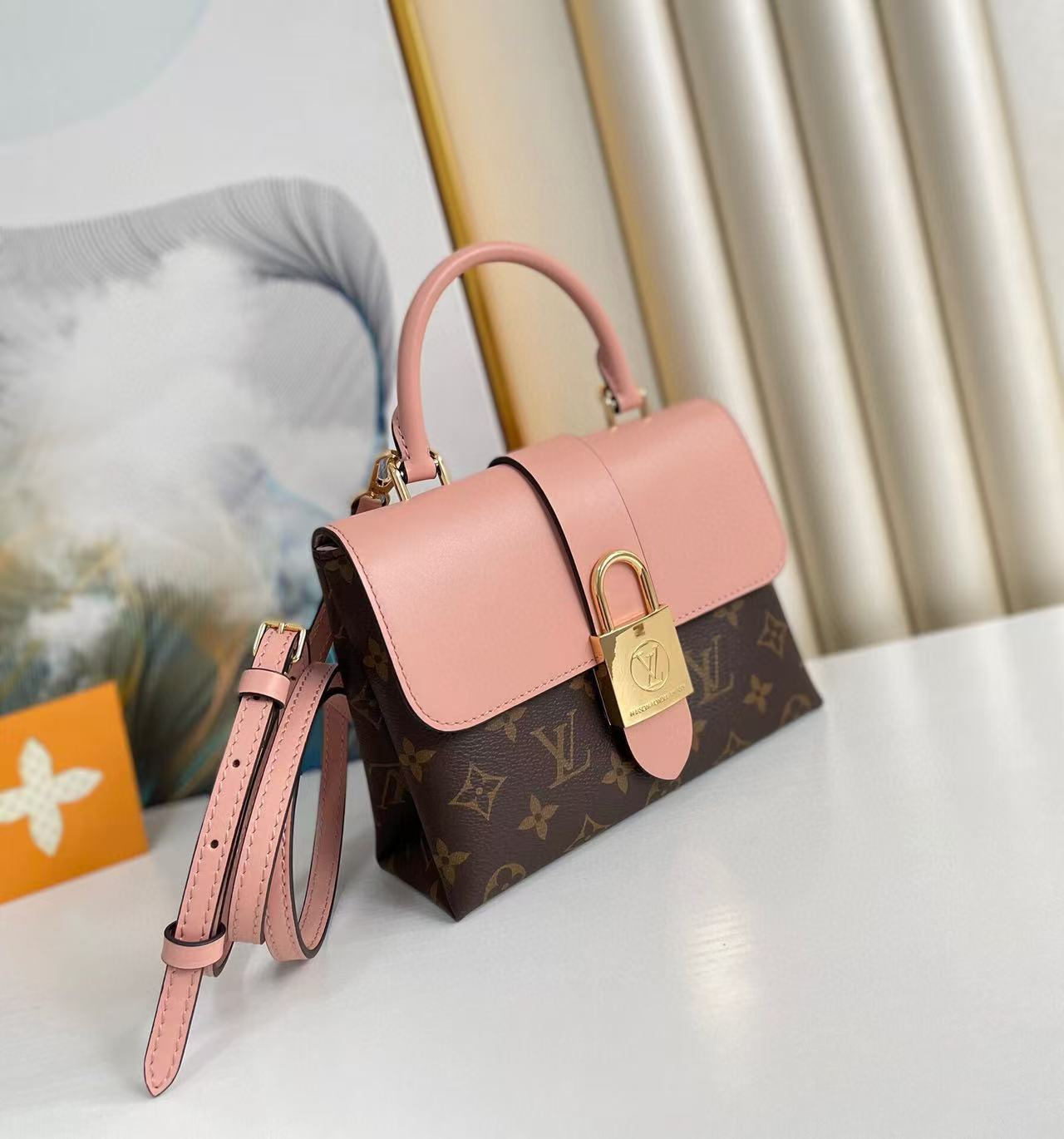 Louis Vuitton Pink Locky BB Handbag