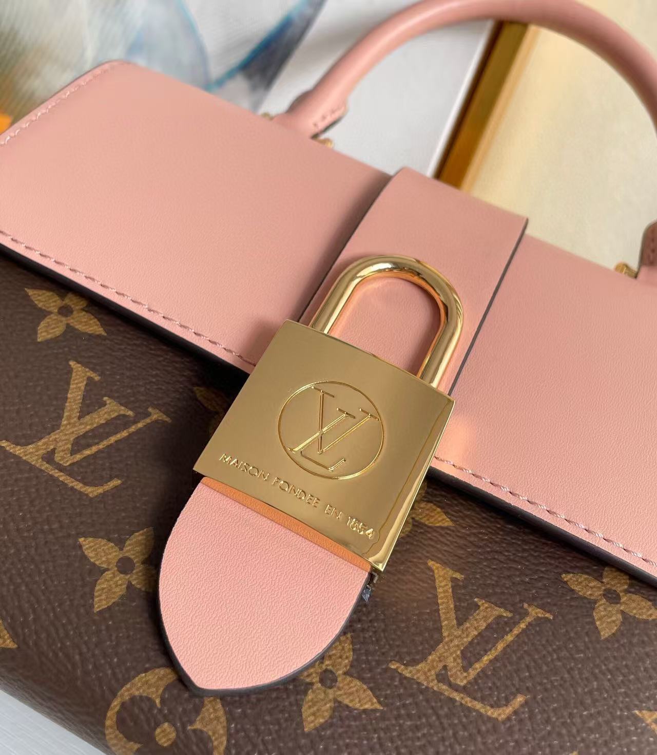 Louis Vuitton Pink Locky BB Handbag