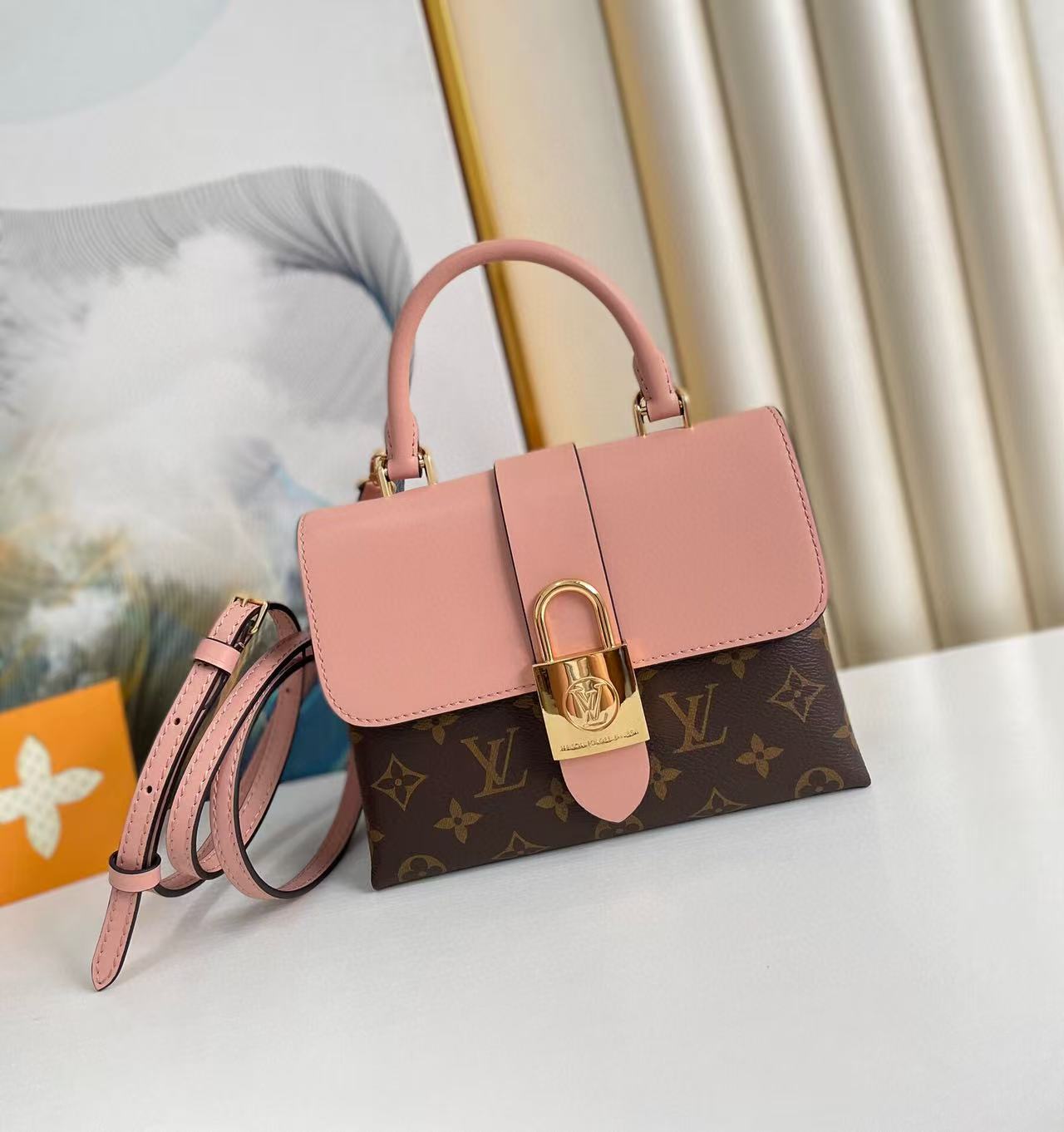 Louis Vuitton Pink Locky BB Handbag