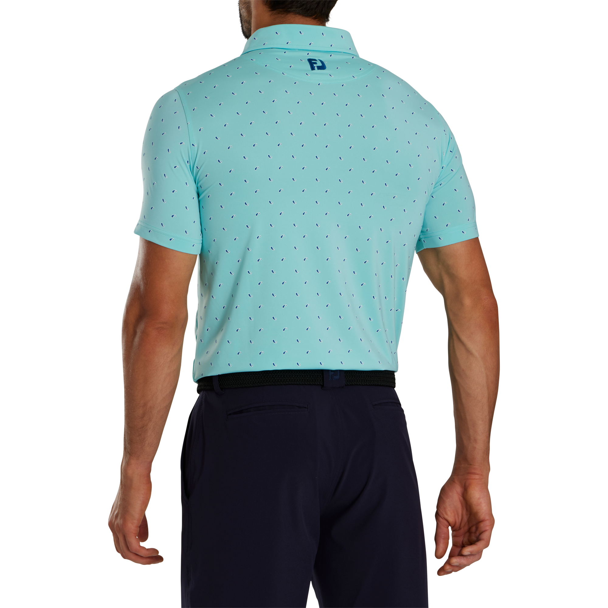 Athletic Fit Paisley Lisle