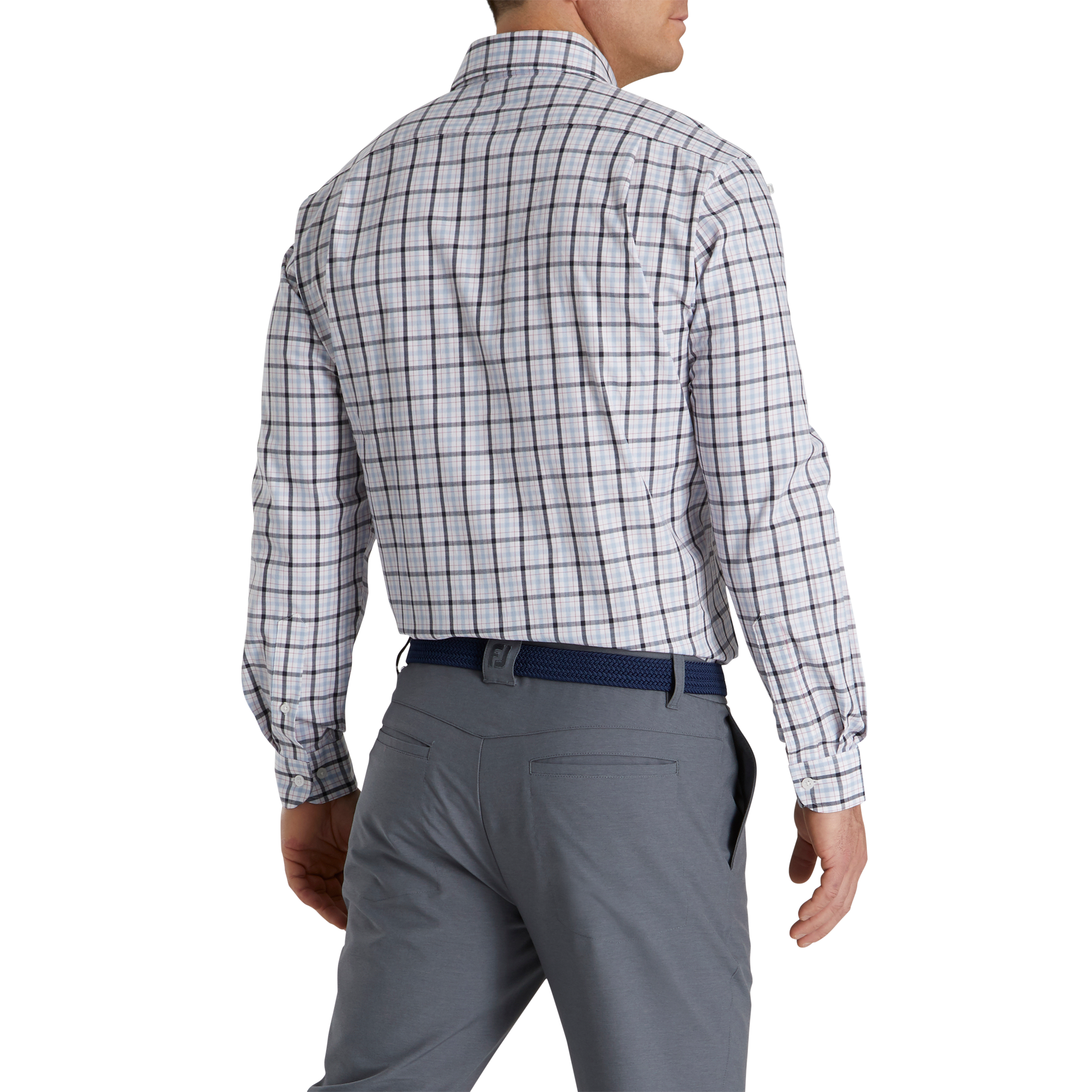 Open Check Stretch Cotton-Previous Season Style