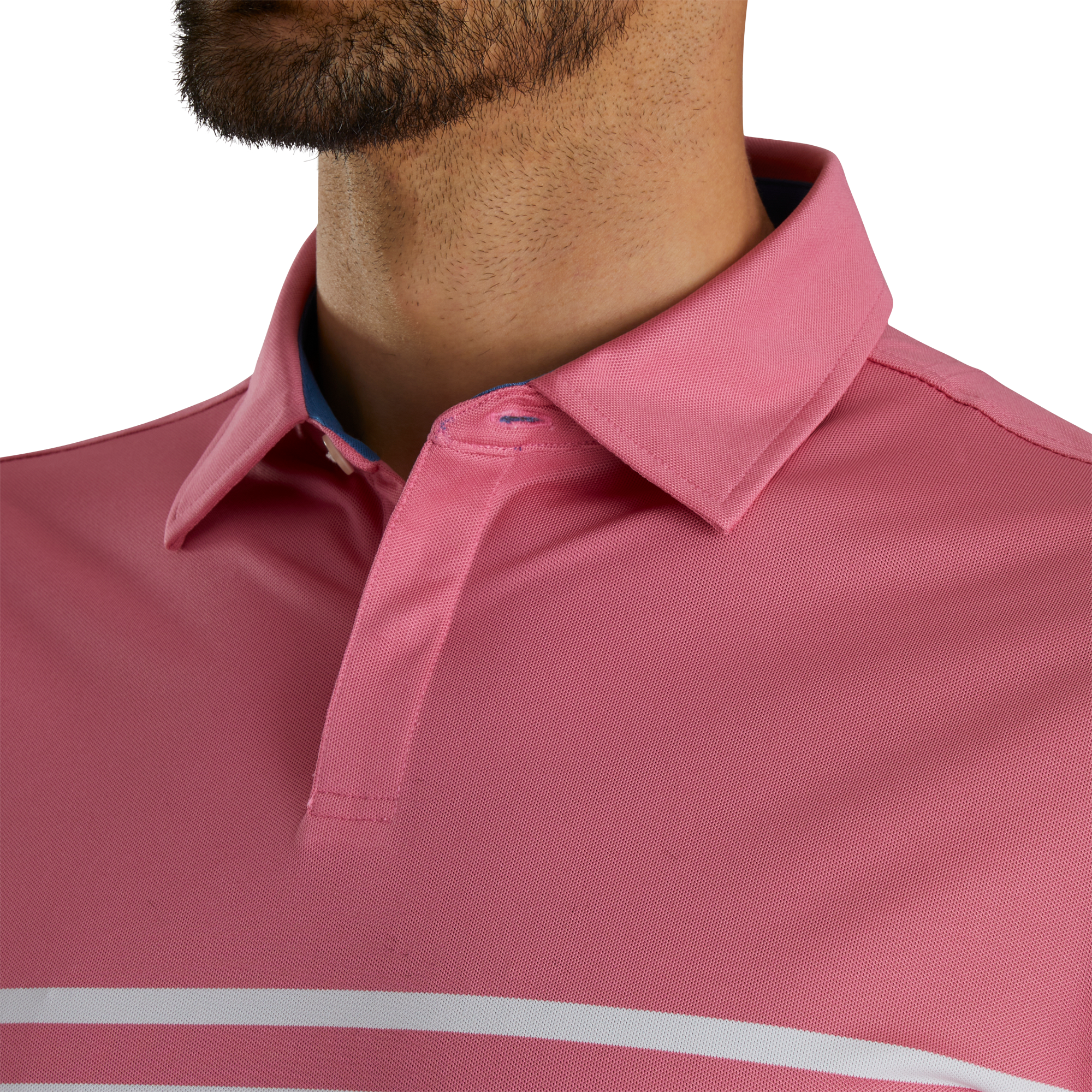 Modern Engineering Stretch Pique Self Collar-Previous Season Style