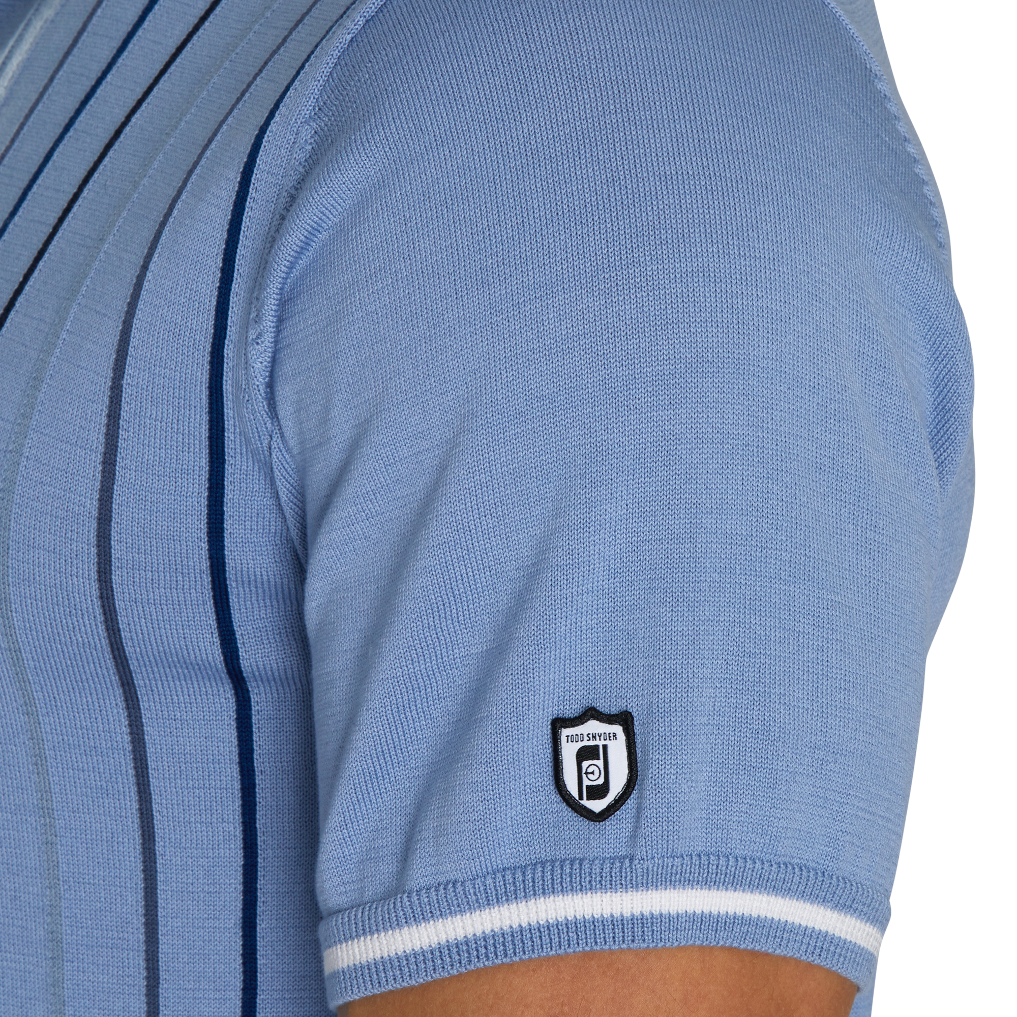 FJ x Todd Snyder Full Placket Sweater Polo&nbsp;-Previous Season Style