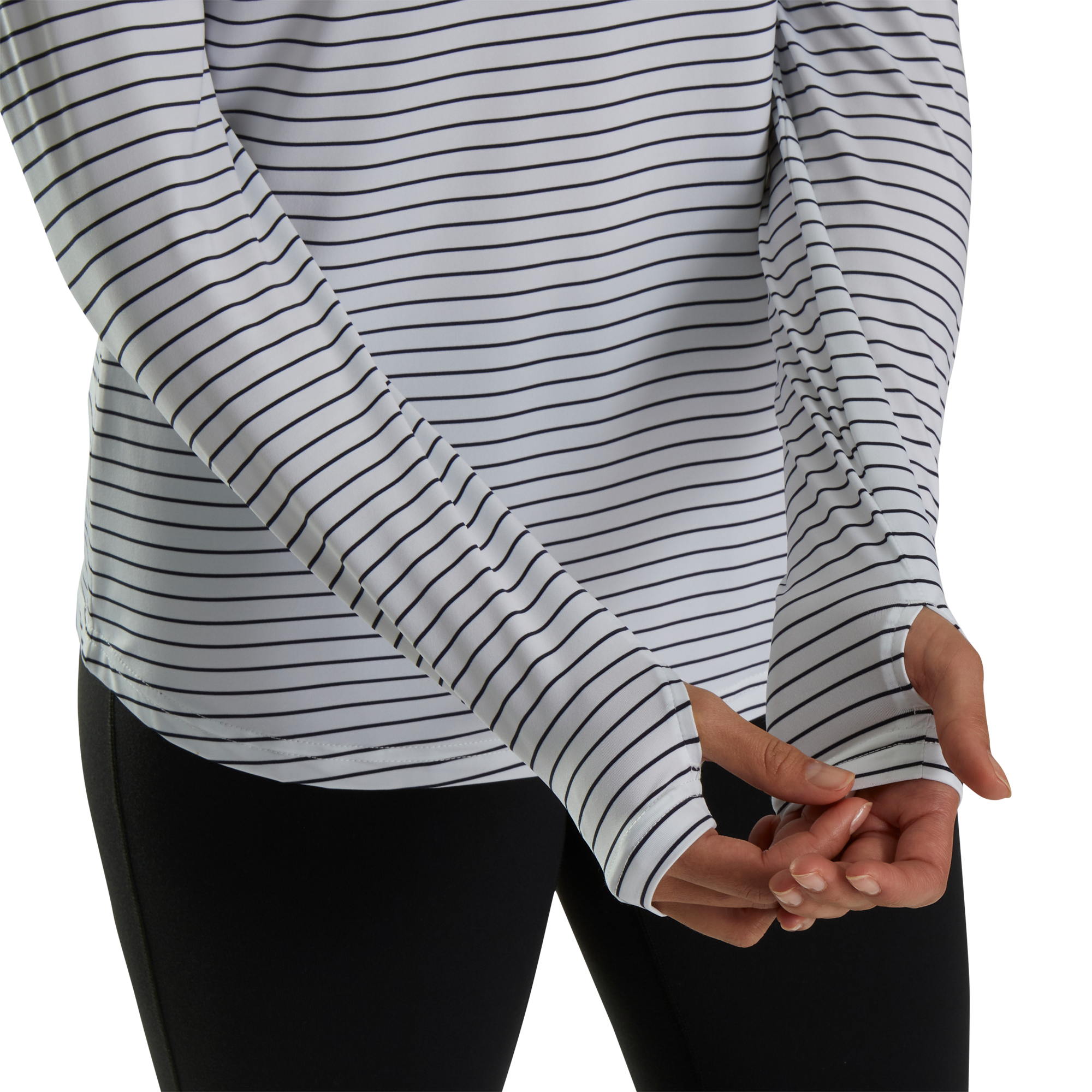 Pin Stripe Sun Protection Shirt Women