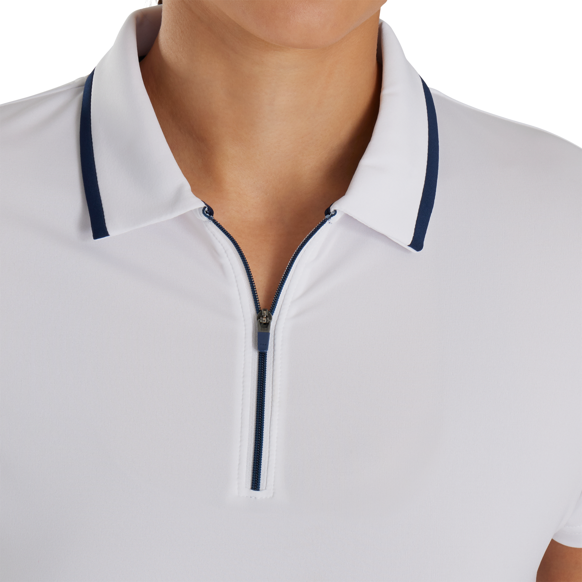 Short Sleeve Quarter-Zip Women