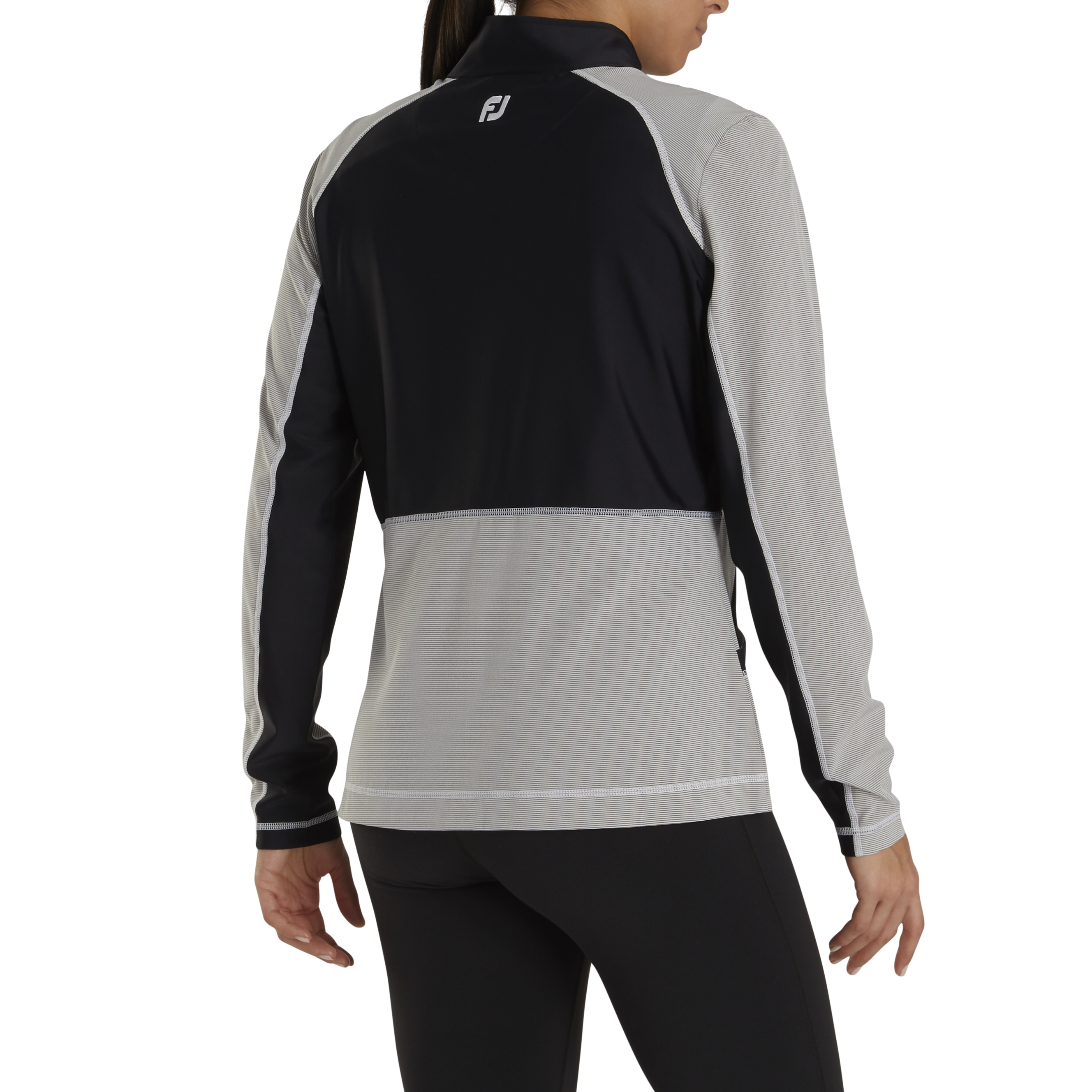 Full-Zip Mini Stripe Mid Layer Women-Previous Season Style