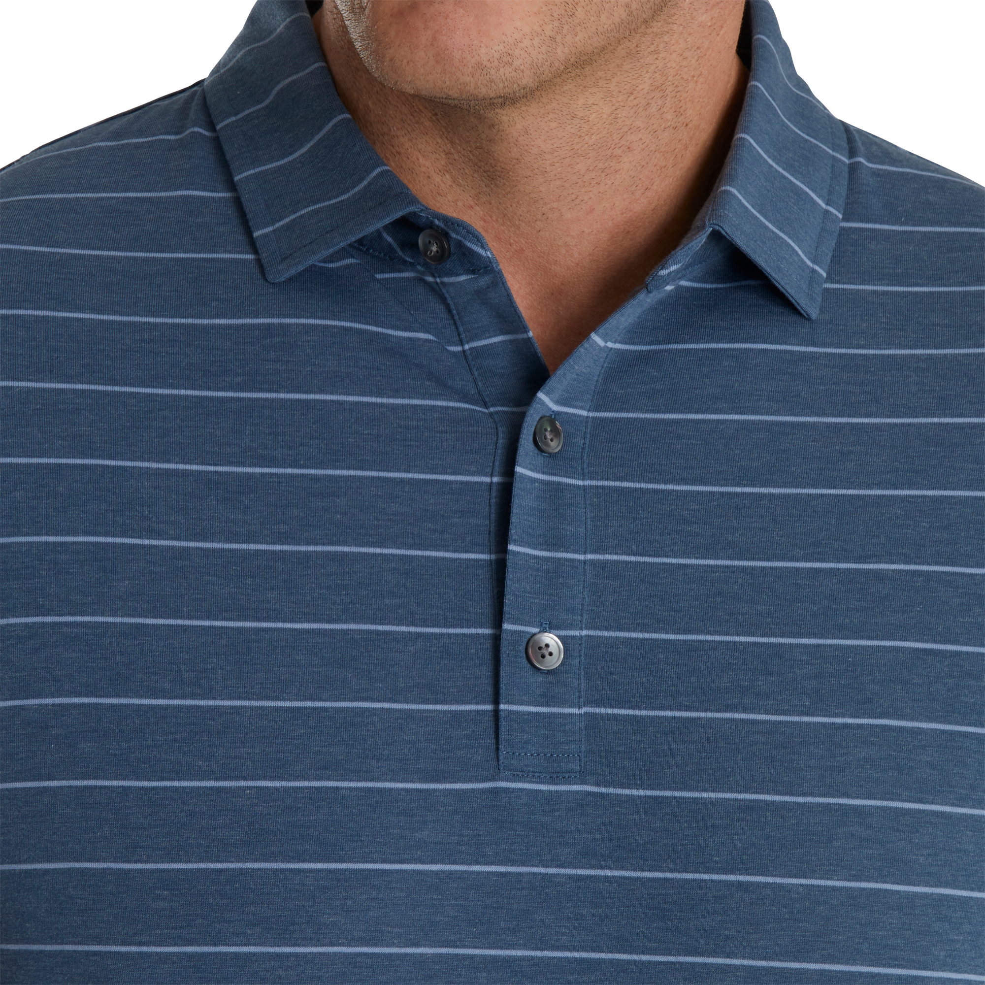 Athletic Fit Open Stripe Jersey