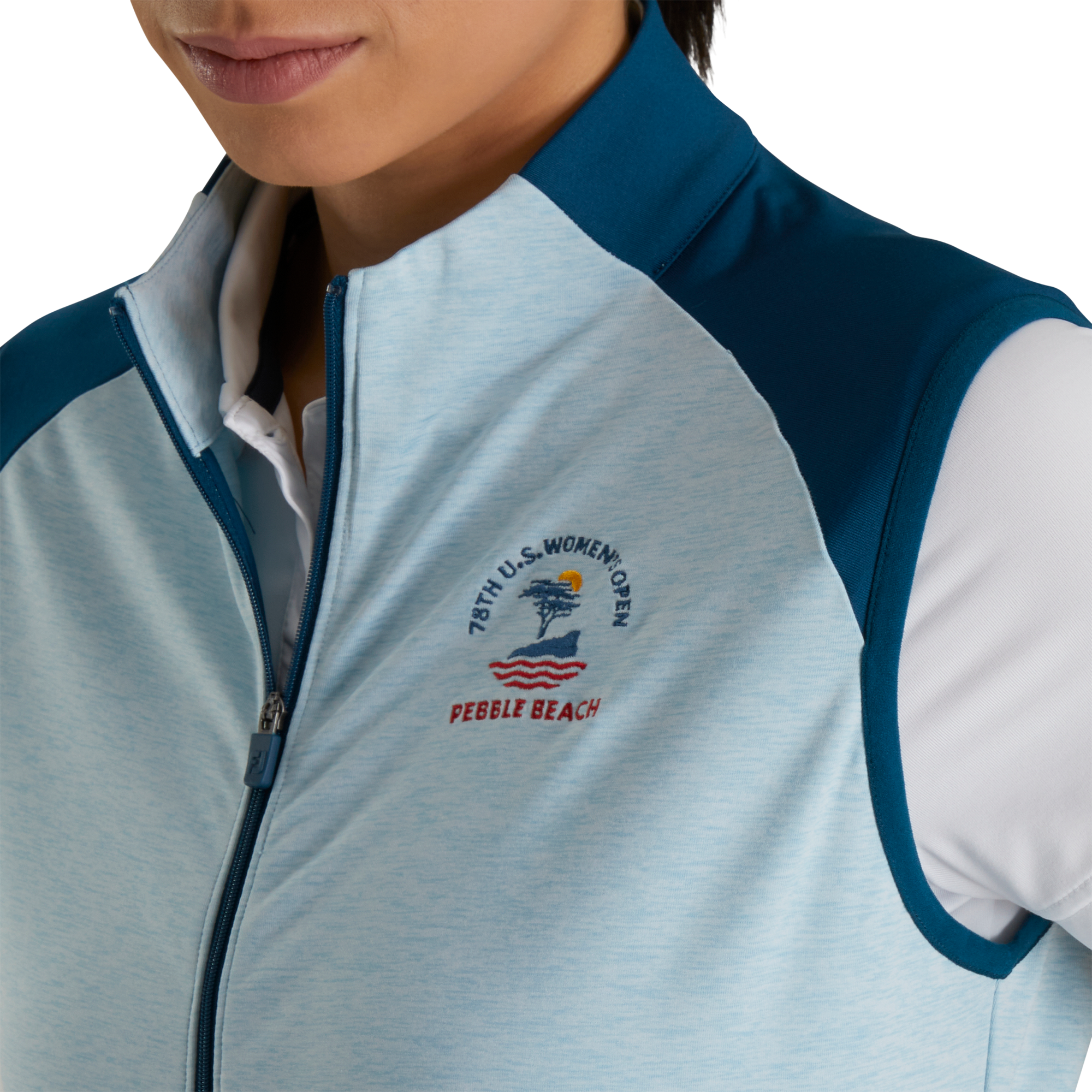 2023 U.S. Women's Open Full-Zip Vest Women-Previous Season Style