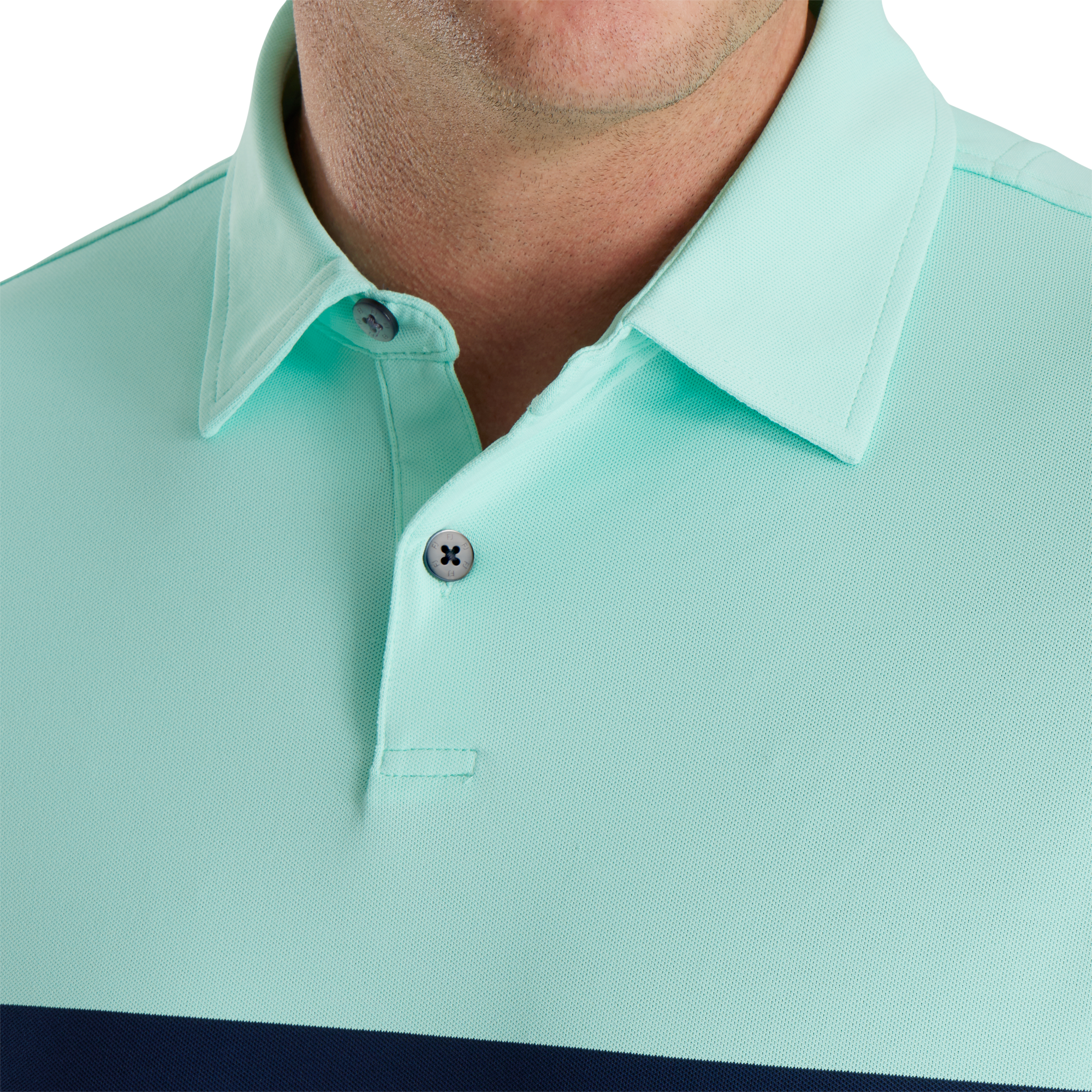 Double Chest Band Pique