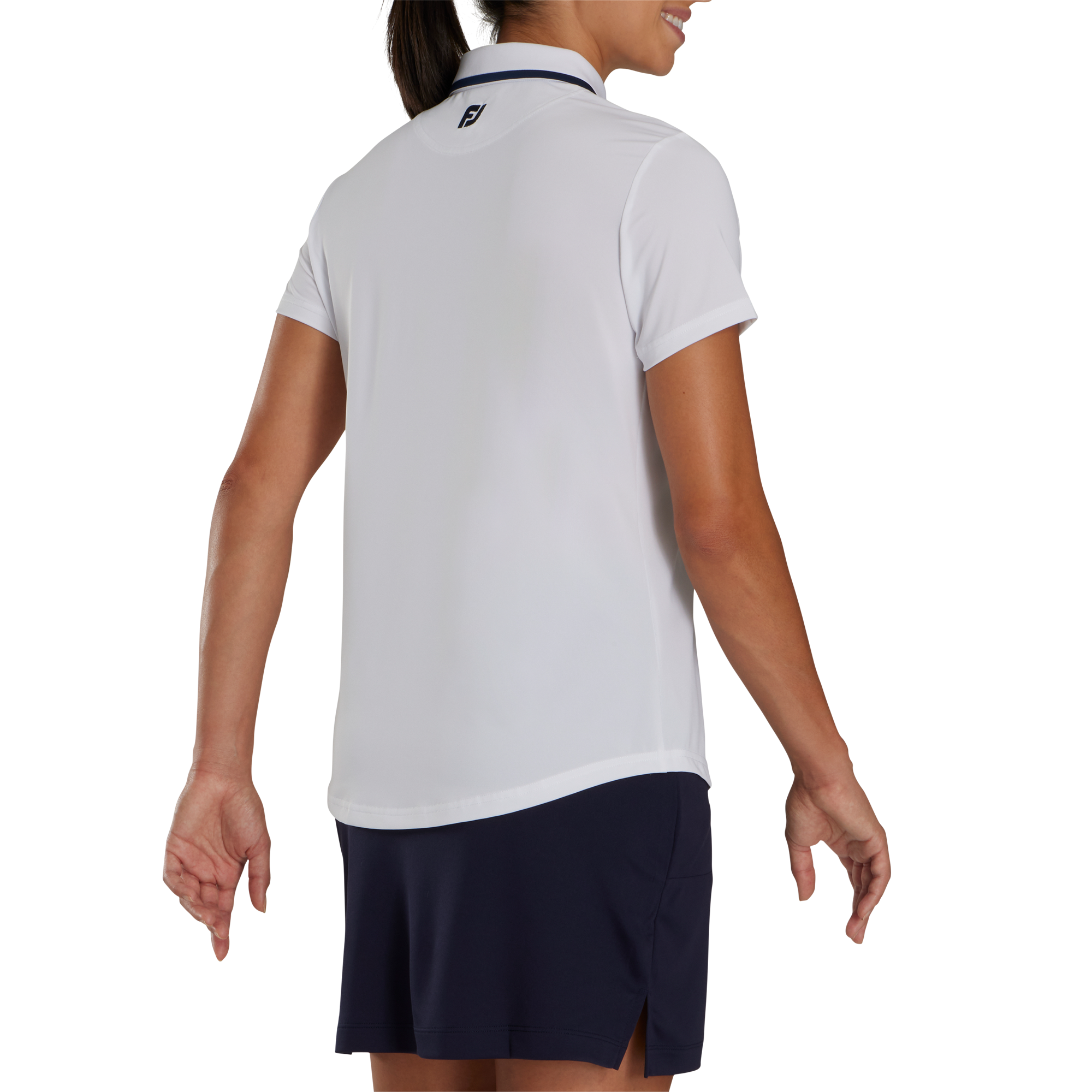 Short Sleeve Quarter-Zip Women