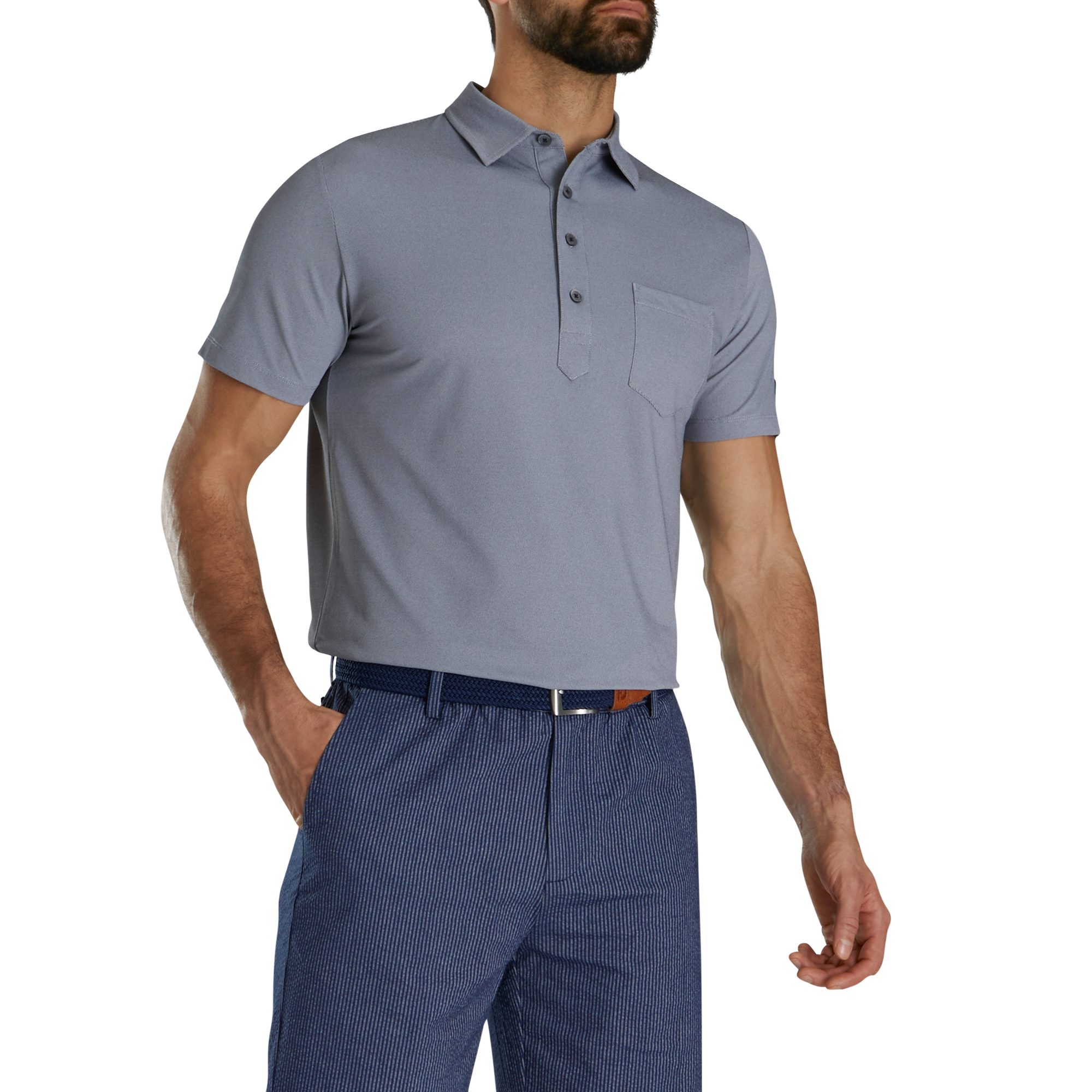 FJ x Todd Snyder Oxford Knit Polo-Previous Season Style