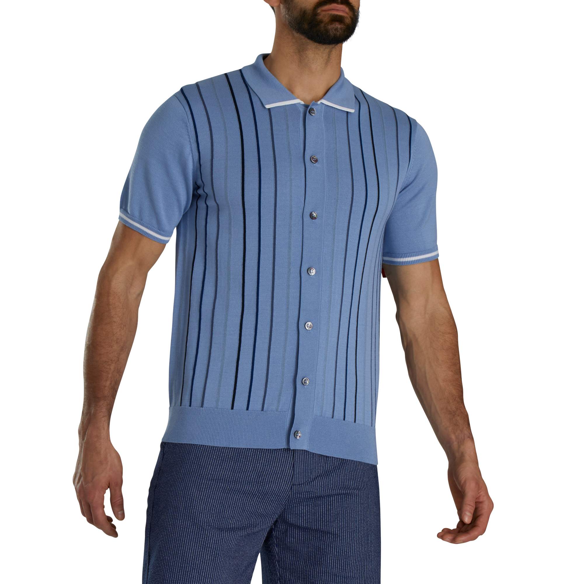 FJ x Todd Snyder Full Placket Sweater Polo -Previous Season Style