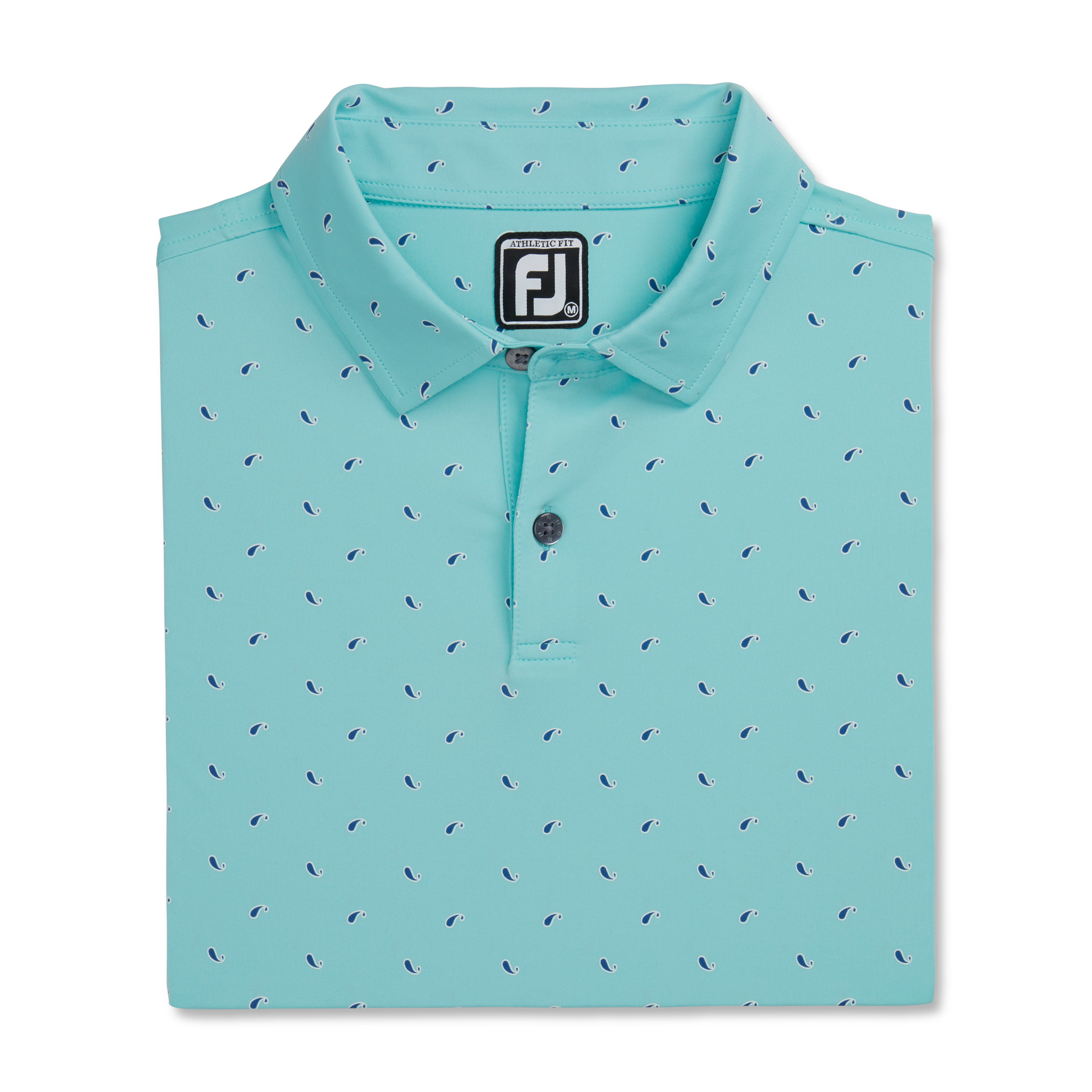 Athletic Fit Paisley Lisle