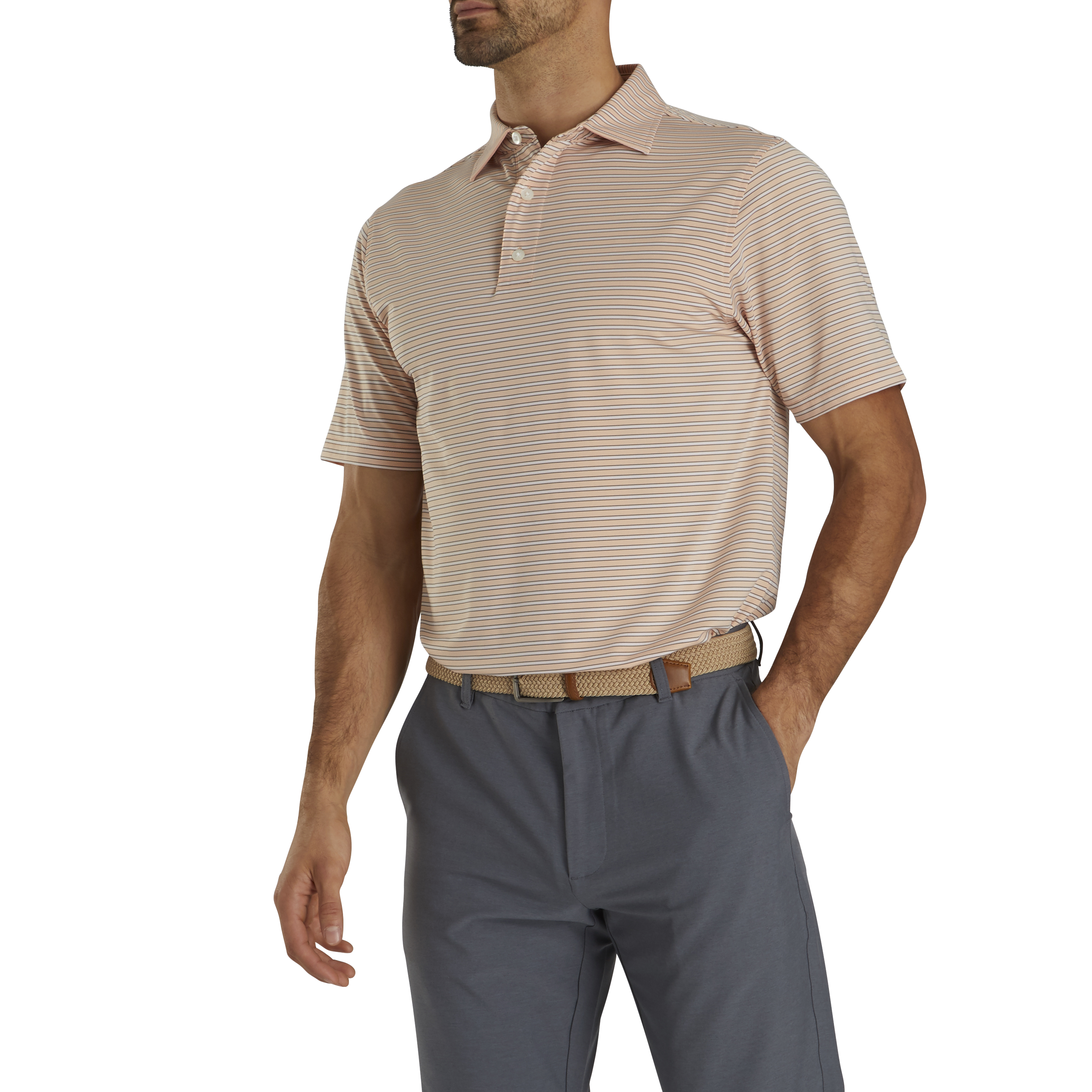 Stretch Lisle Pinstripe -Previous Season Style