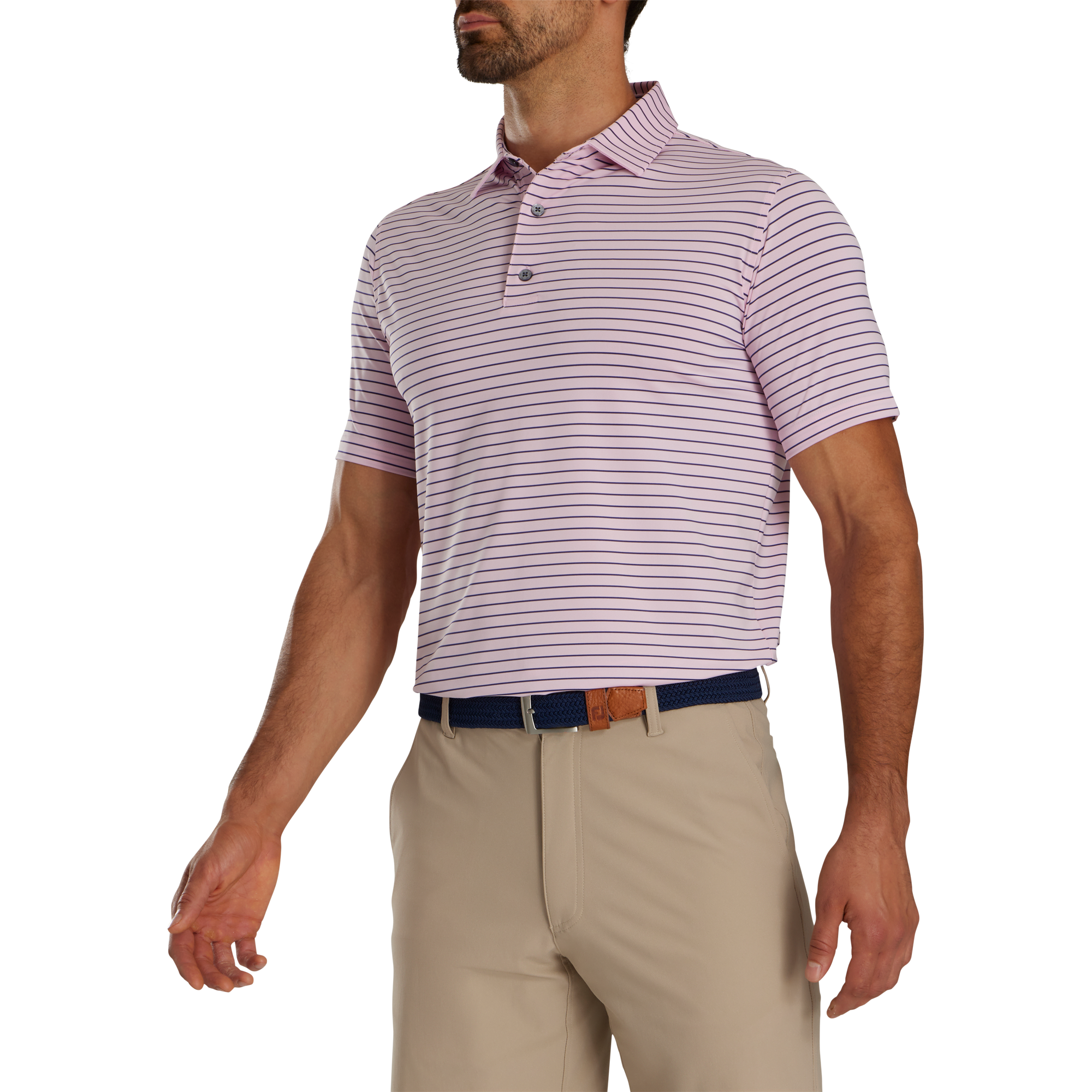 Athletic Fit Classic Stripe Lisle