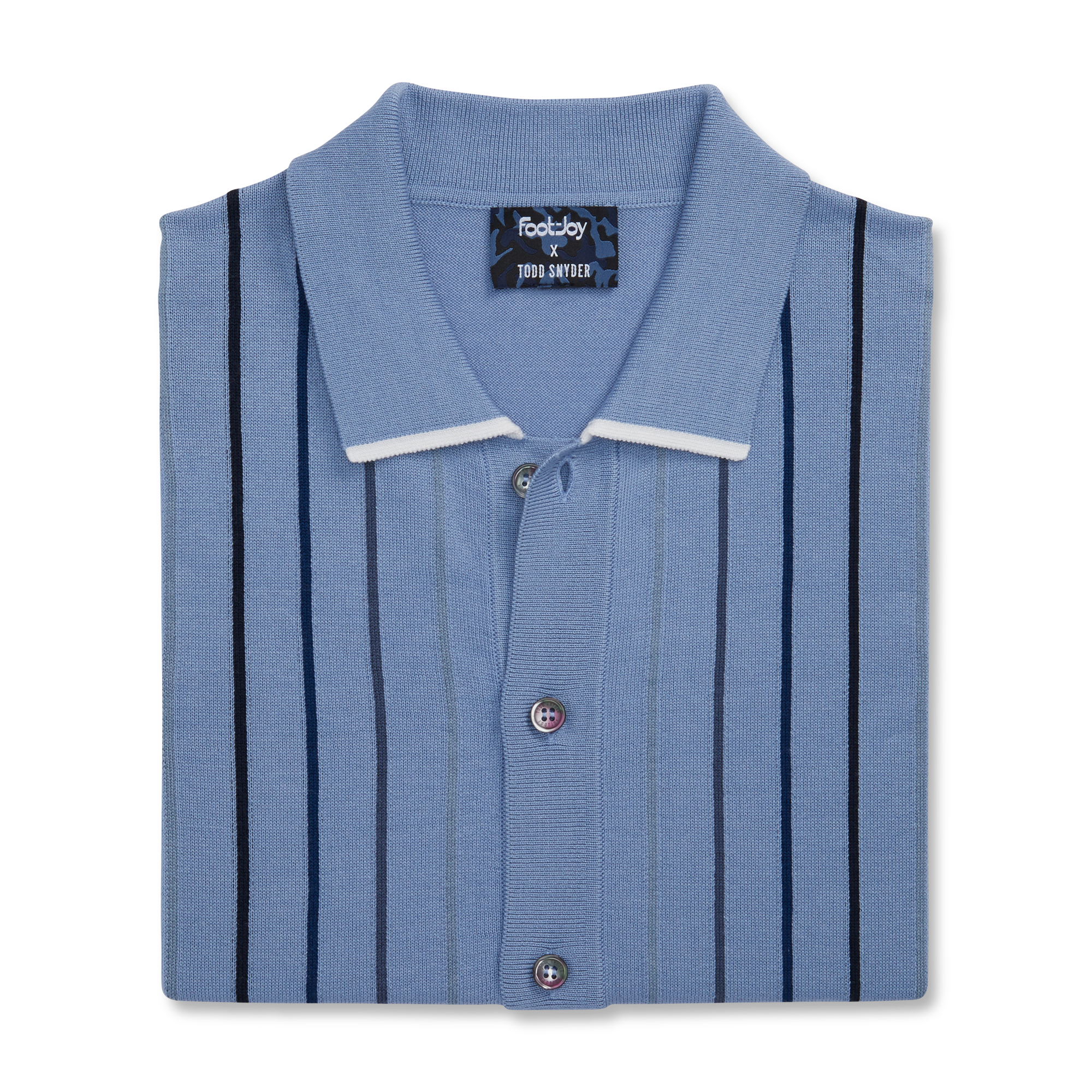 FJ x Todd Snyder Full Placket Sweater Polo -Previous Season Style