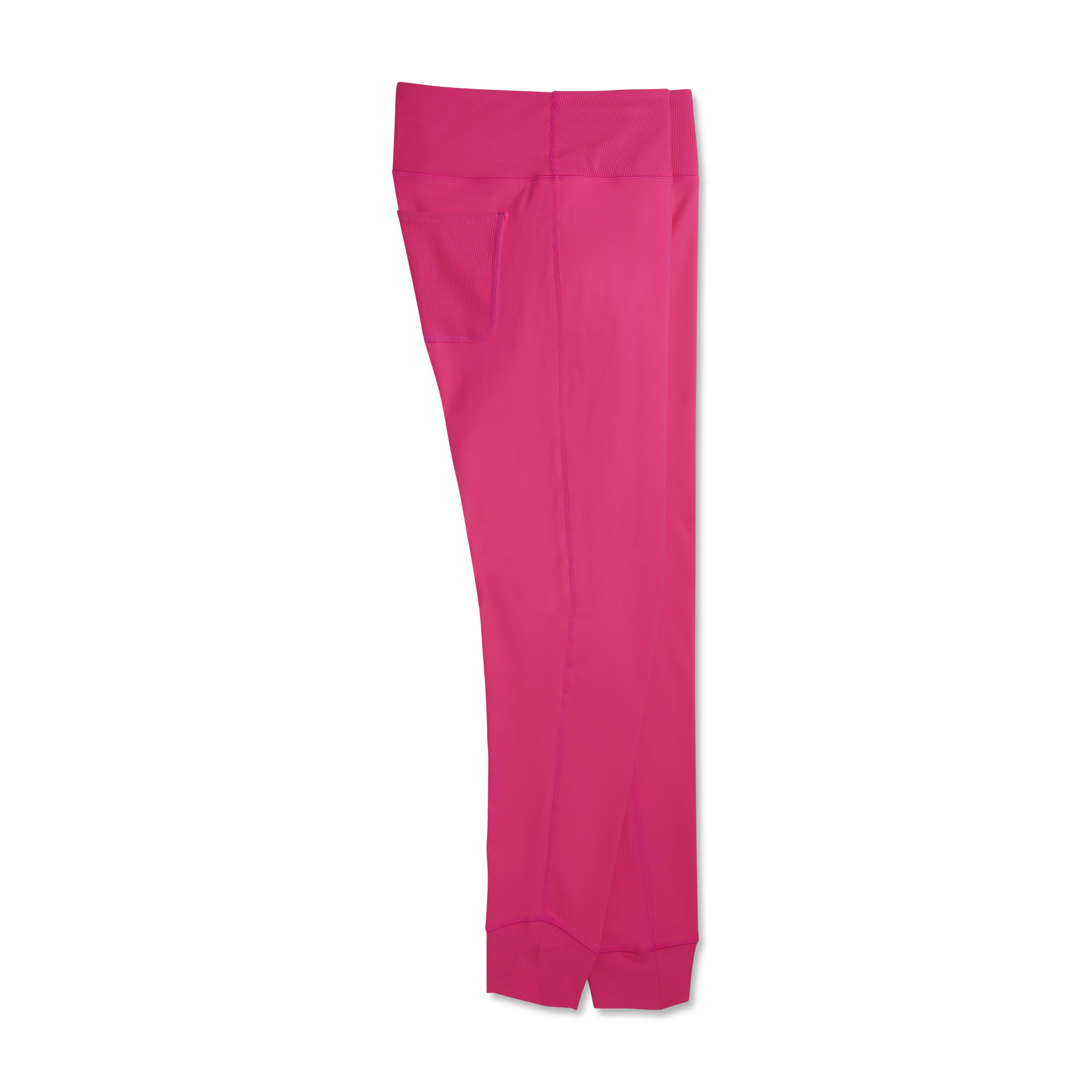 Ankle Length Rib Block Leggings Women-Previous Season Style