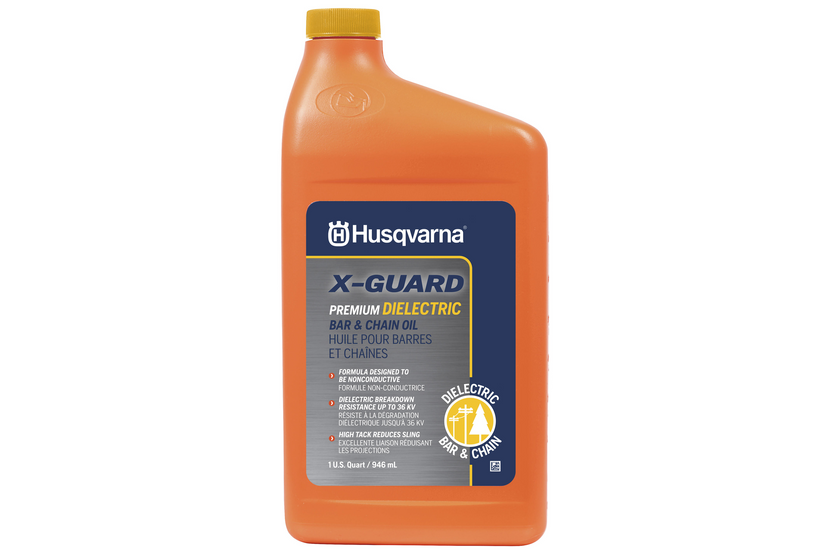 X-Guard Dielectric Bar & Chain Oil - Case of 12, 1-quart bottles