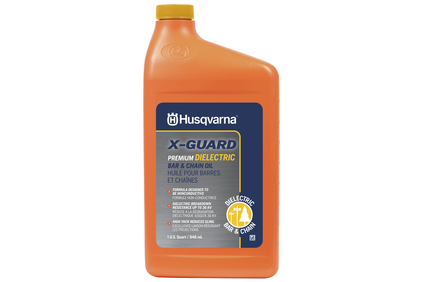 X-Guard Dielectric Bar & Chain Oil - Case of 12, 1-quart bottles
