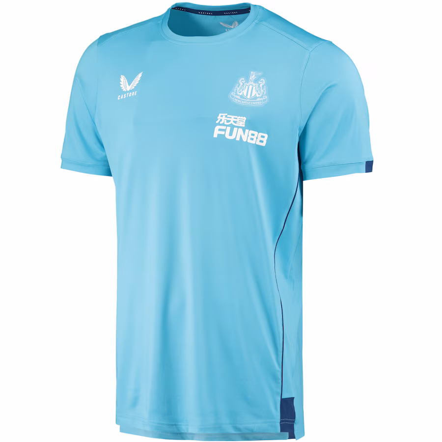 Newcastle United Staff Travel T-Shirt - Sky Blue