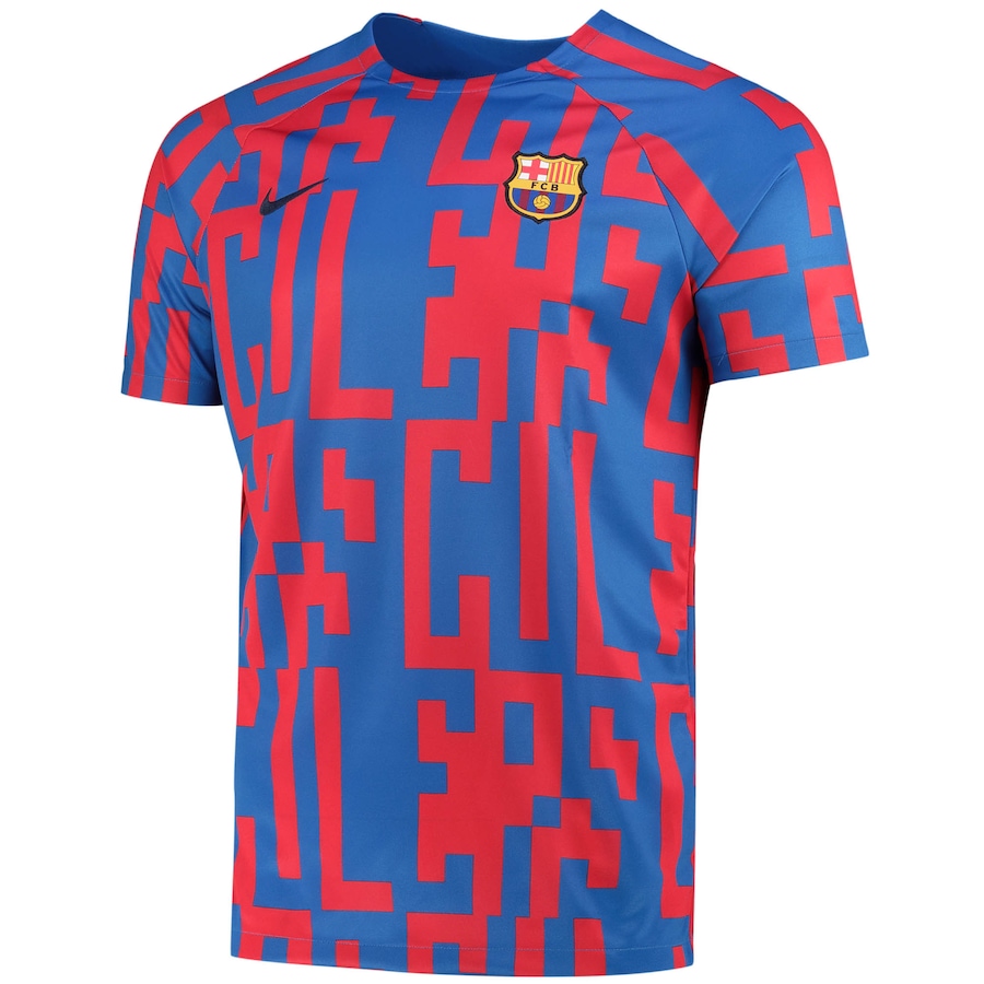 Barcelona Pre-Match Top - Blue
