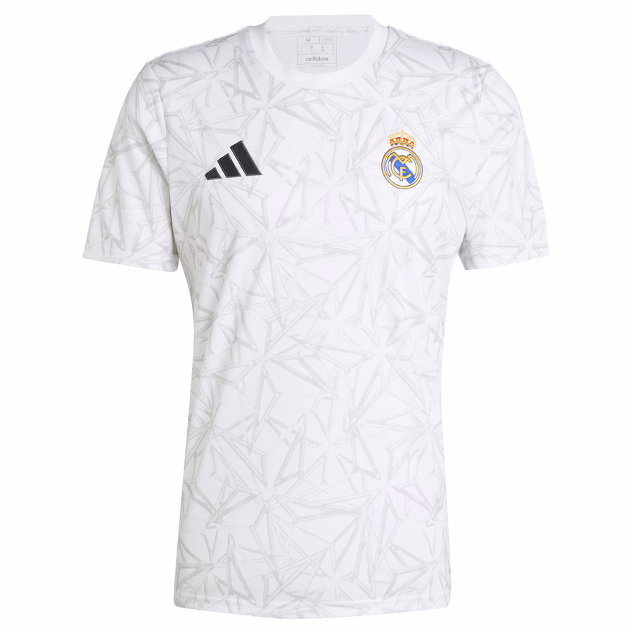 Real Madrid adidas Pre Match Shirt - White