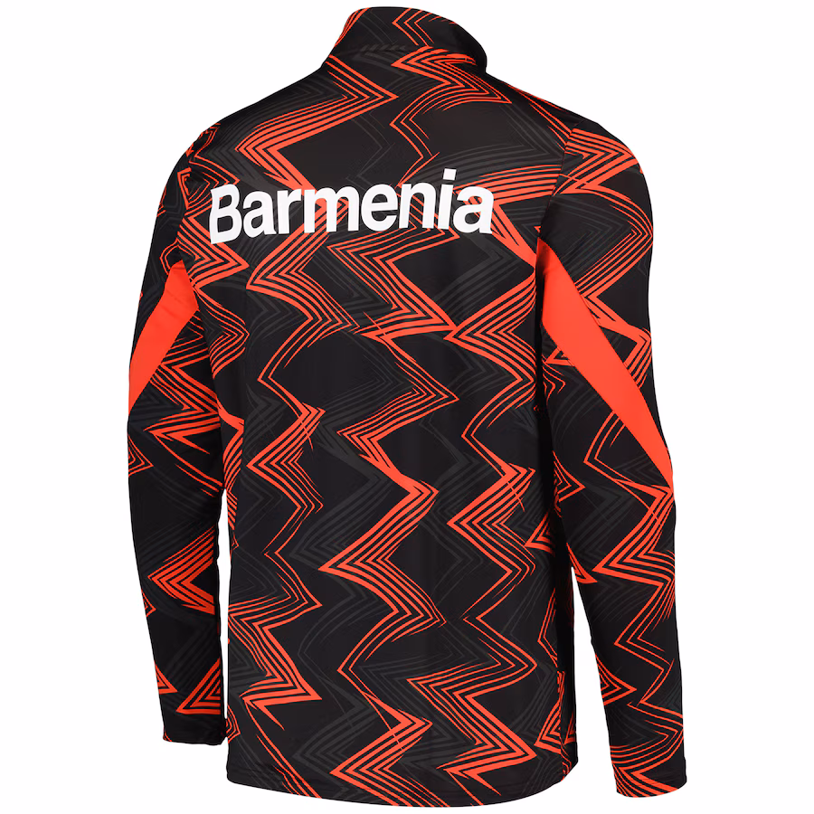 Bayer Leverkusen Castore League Matchday 1/4 Zip Midlayer - Black