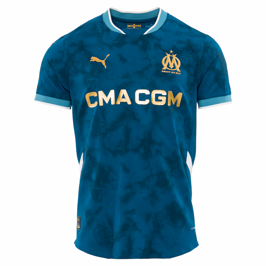 Olympique de Marseille PUMA Away Authentic Shirt 2024-25