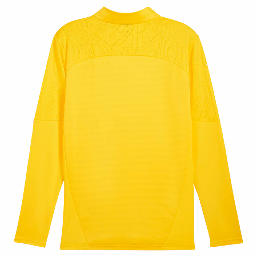 Borussia Dortmund PUMA Training 1/4 Zip Top - Yellow