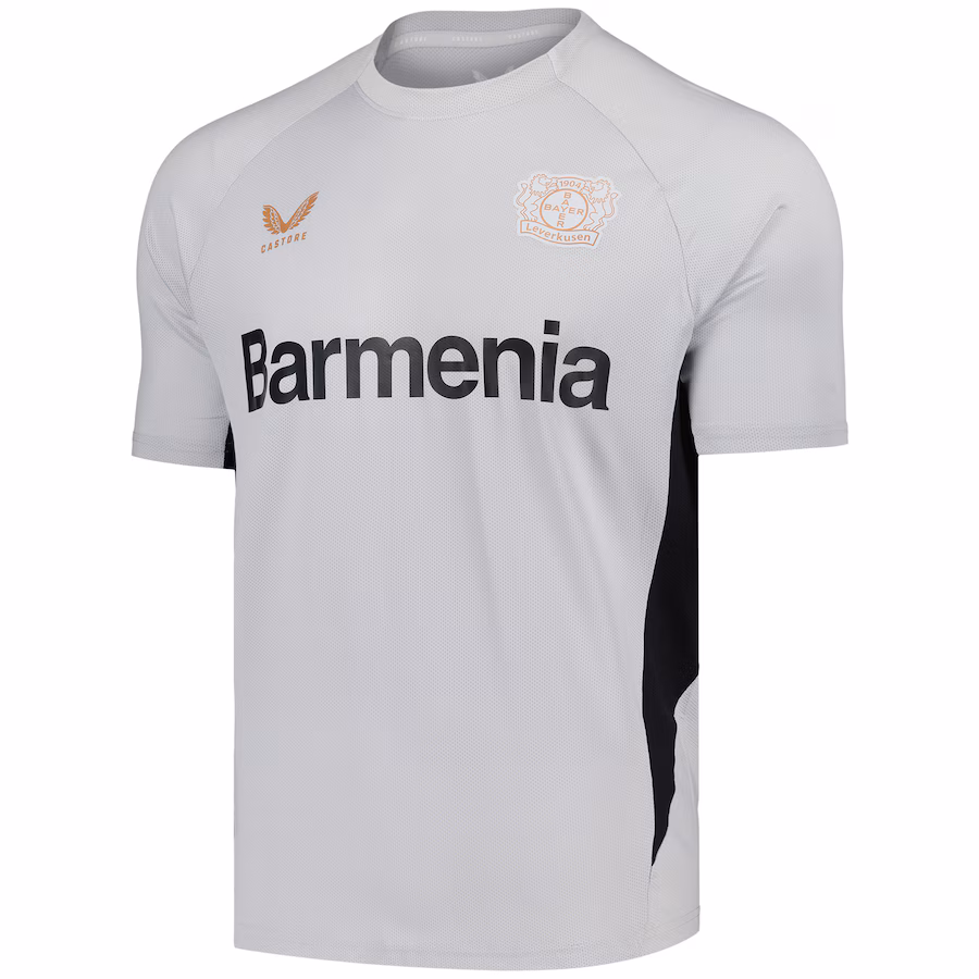 Bayer Leverkusen Castore Players Training T-Shirt - Grey