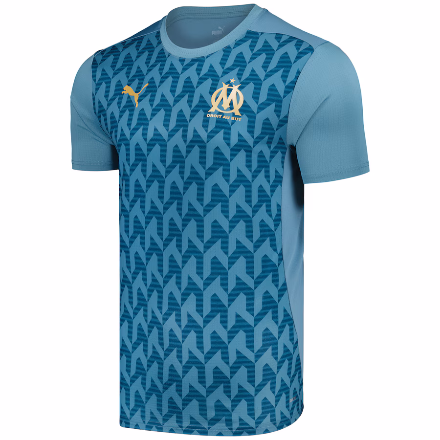 Olympique de Marseille Puma Pre Match Jersey - Royal Blue