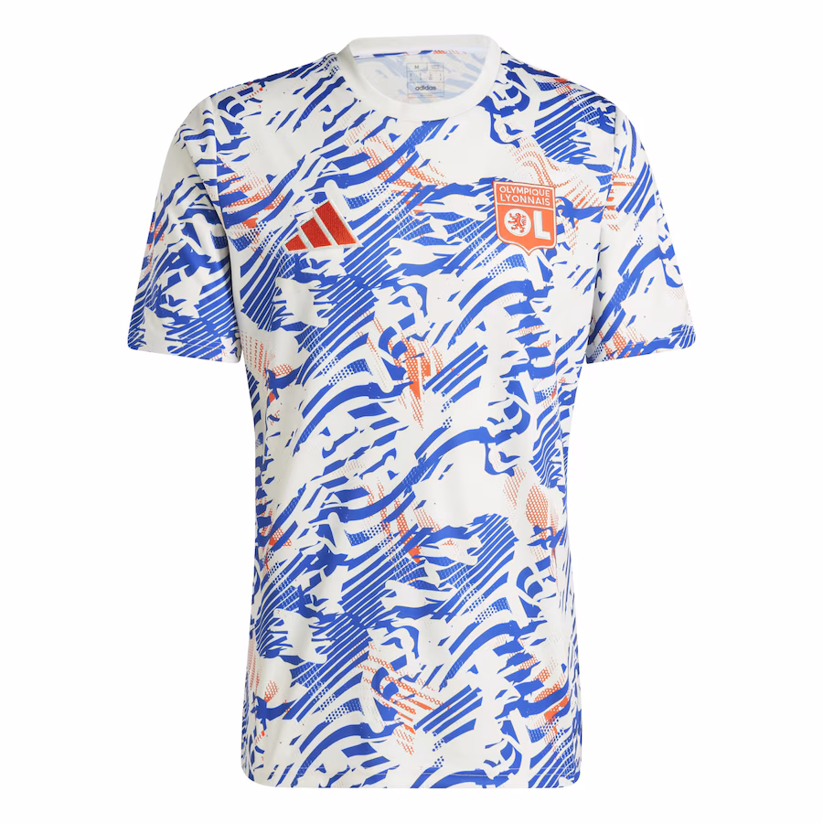 Olympique Lyon adidas Pre Match Shirt