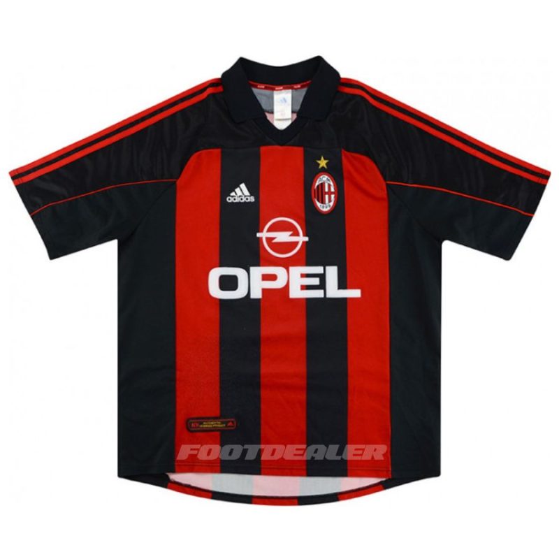 AC Milan home jersey 2000-2002